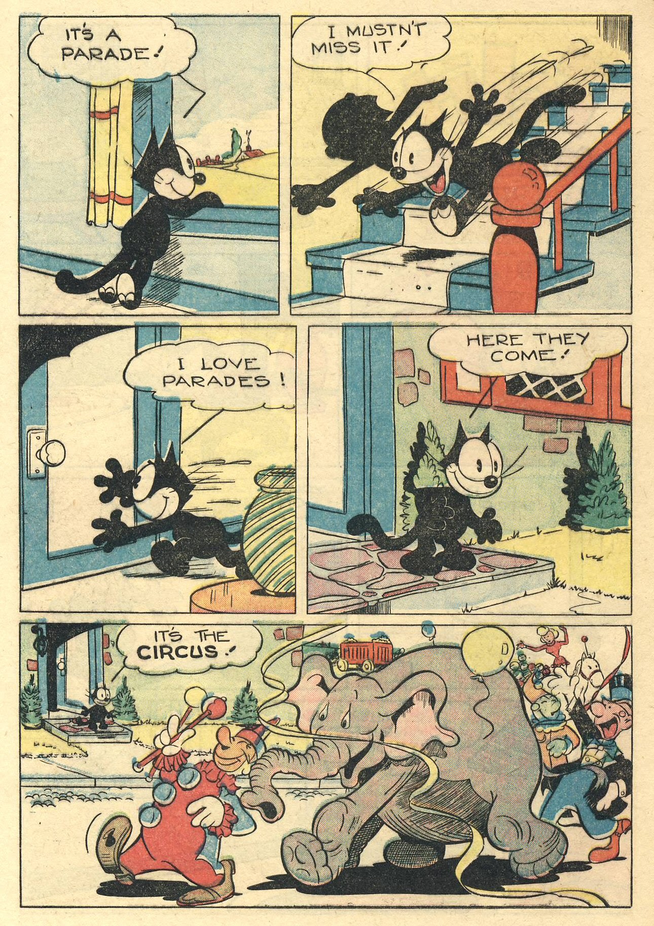 Read online Felix the Cat (1948) comic -  Issue #10 - 4