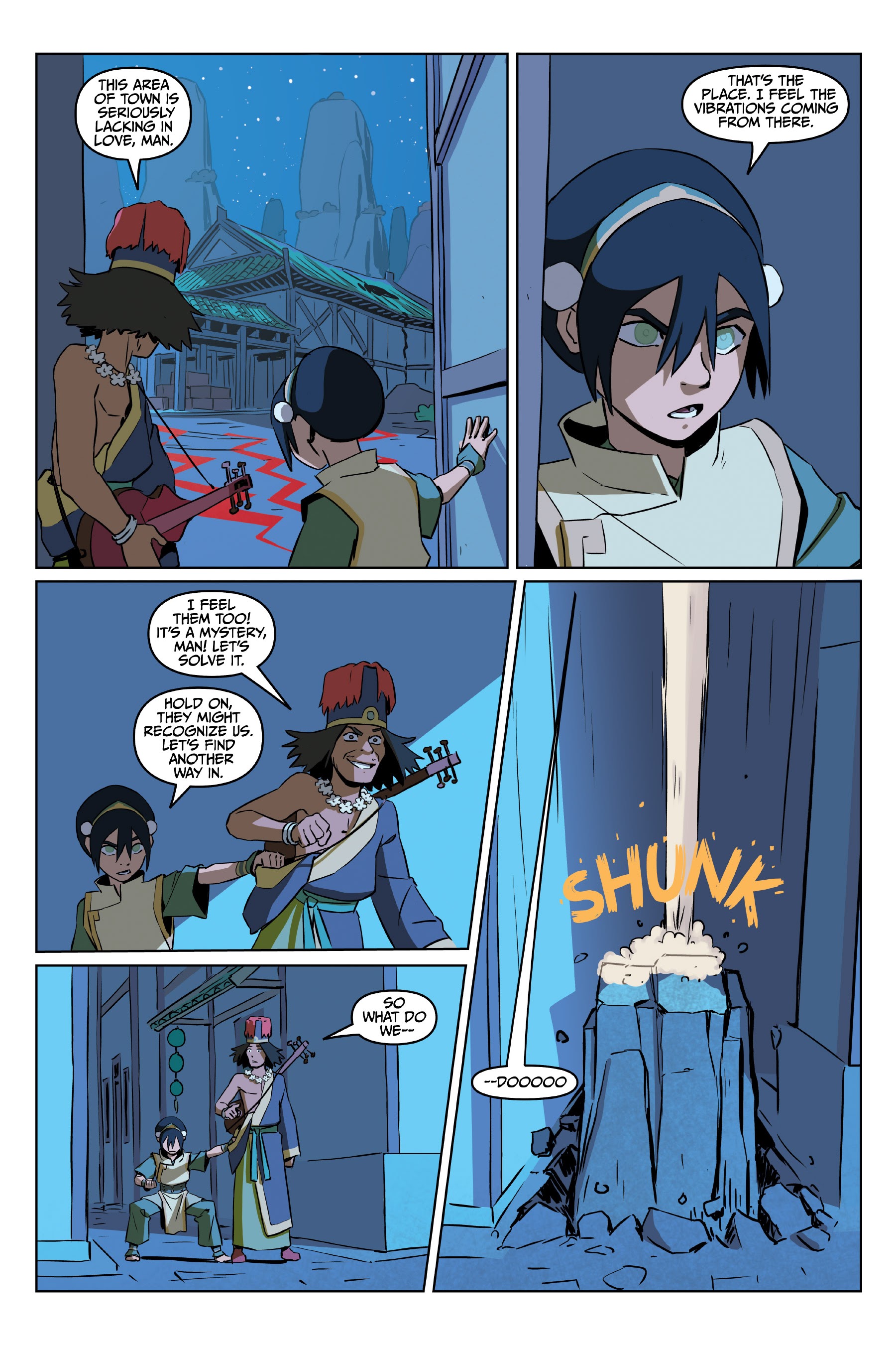 Read online Nickelodeon Avatar: The Last Airbender - Toph Beifong's Metalbending Academy comic -  Issue # TPB - 46