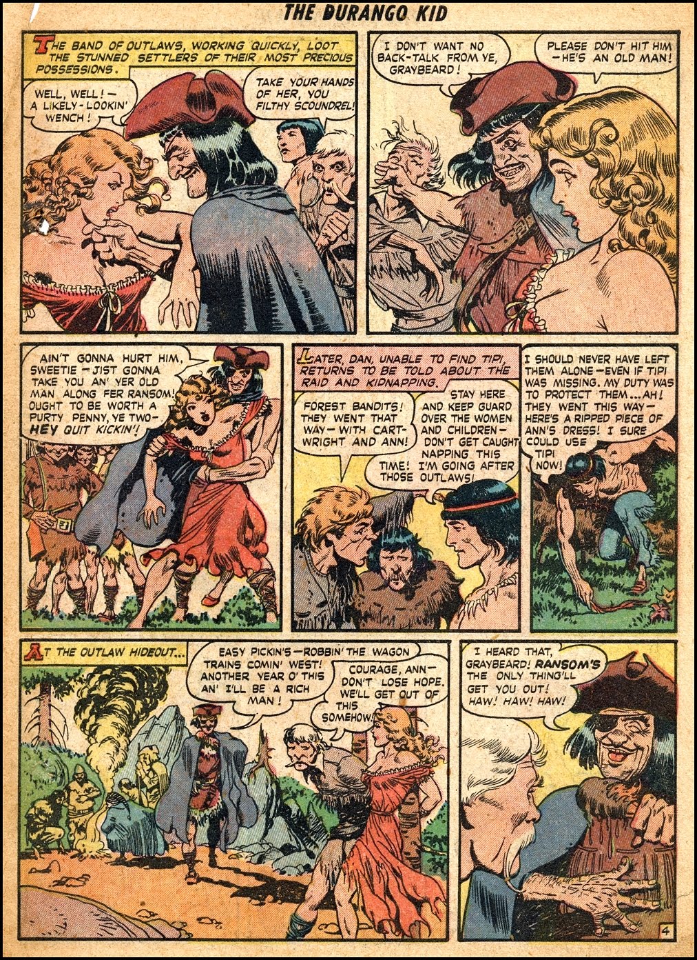 Read online Charles Starrett as The Durango Kid comic -  Issue #4 - 30