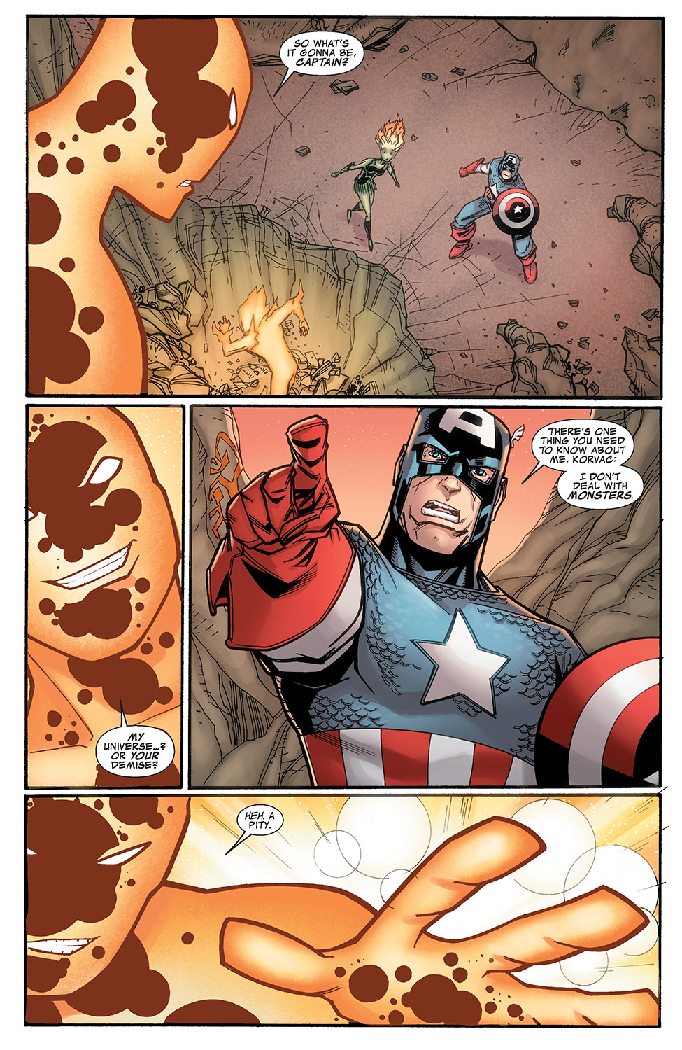 Read online Captain America & the Korvac Saga comic -  Issue #4 - 3