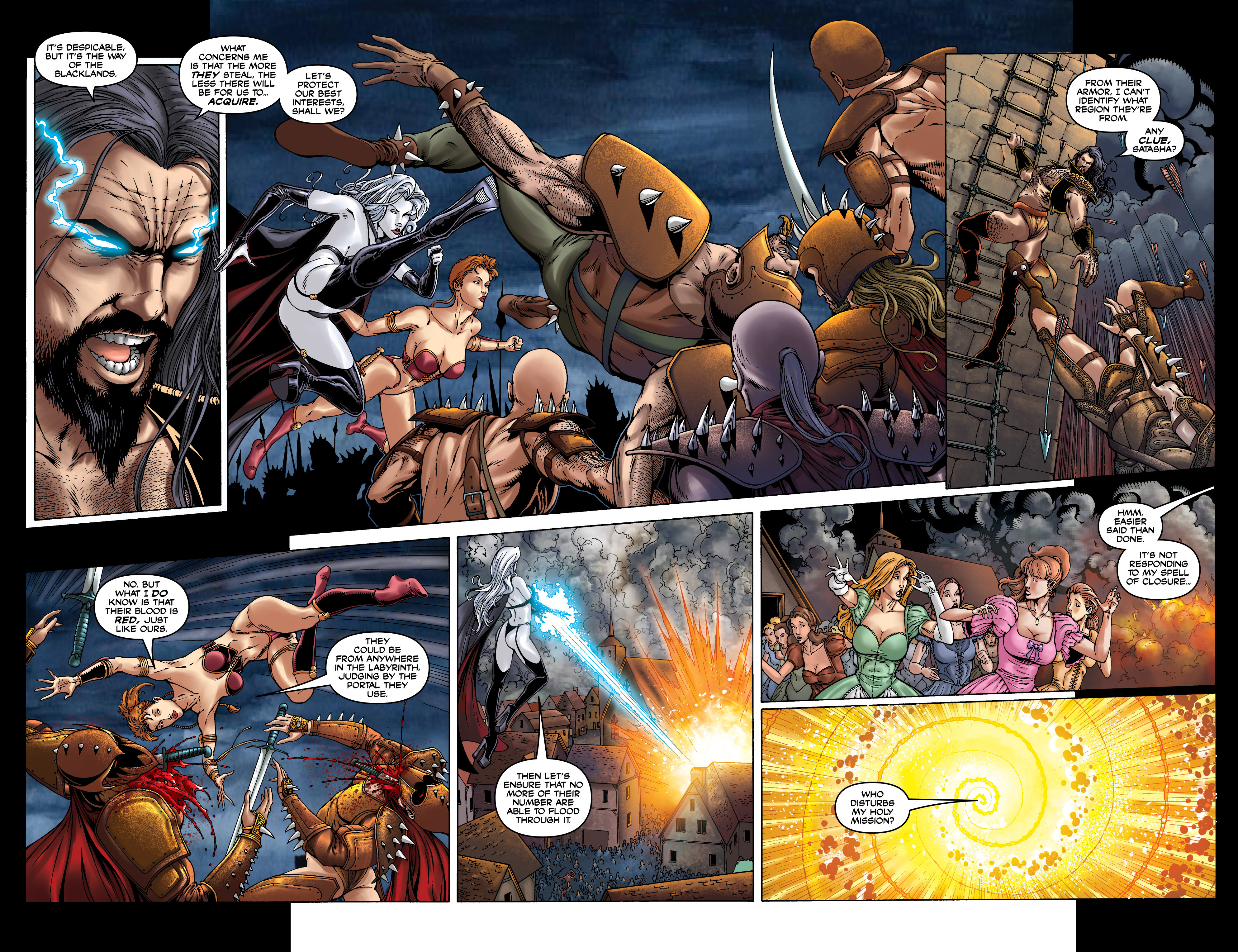 Read online Lady Death Origins comic -  Issue #13 - 5