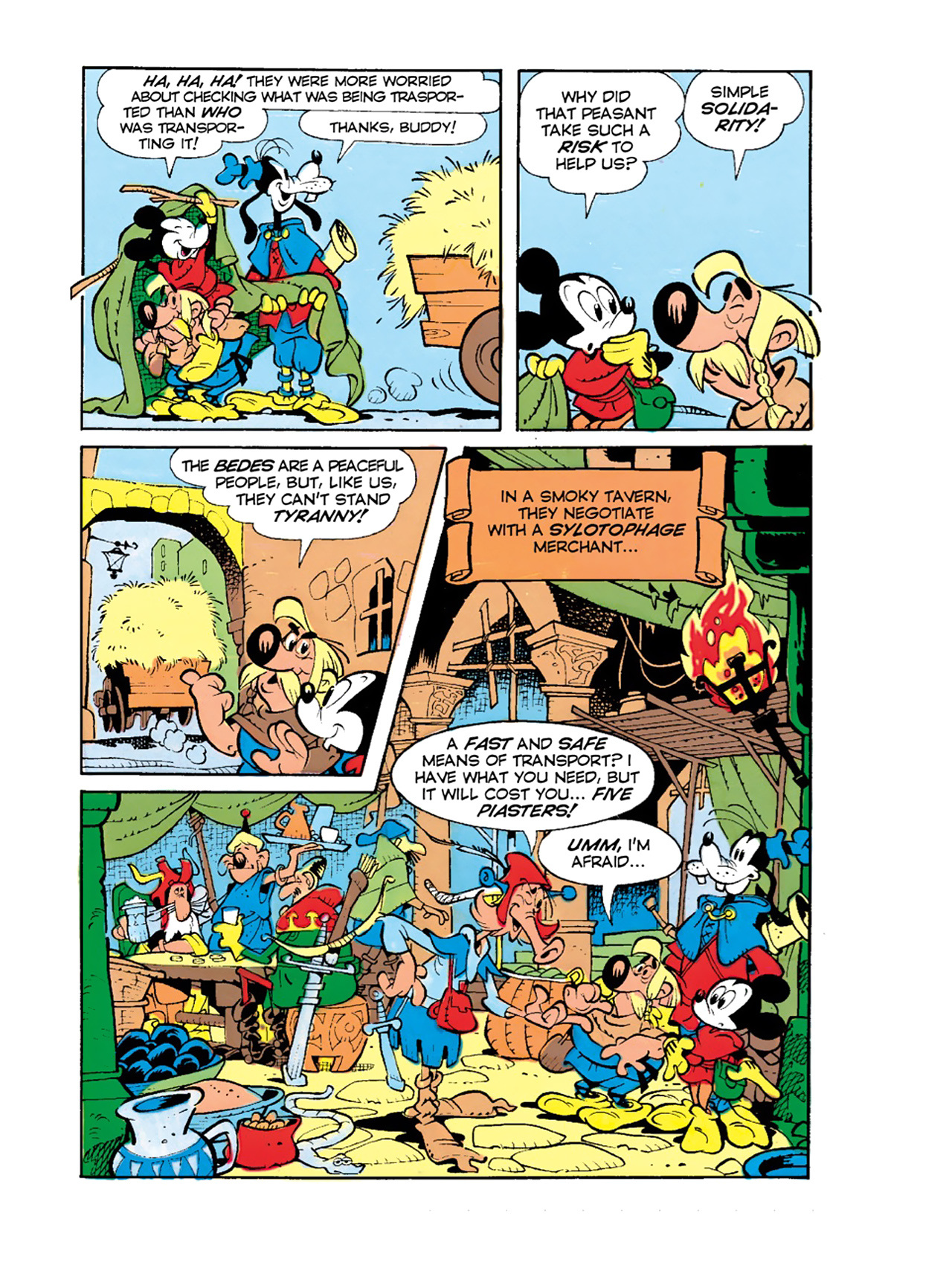 Read online Mickey Mouse in the Sword of Ice comic -  Issue #2 - 10