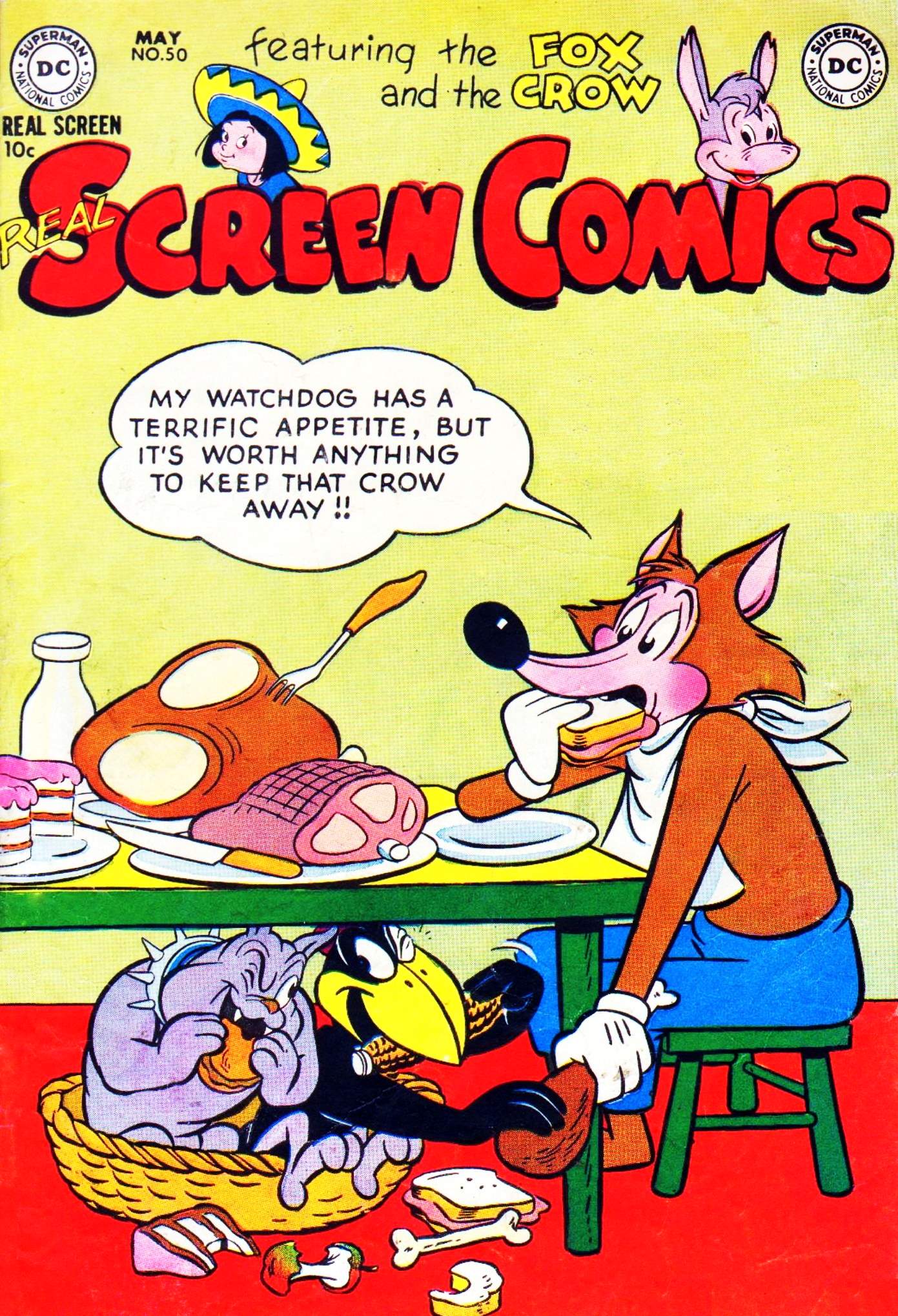 Read online Real Screen Comics comic -  Issue #50 - 1