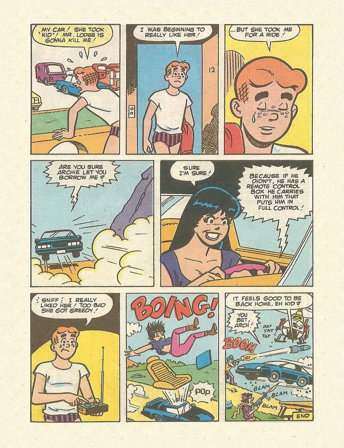 Read online Archie's Double Digest Magazine comic -  Issue #72 - 167