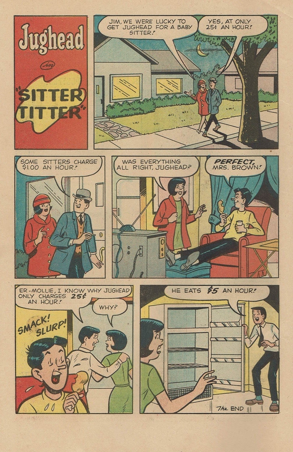 Read online Jughead's Jokes comic -  Issue #6 - 10