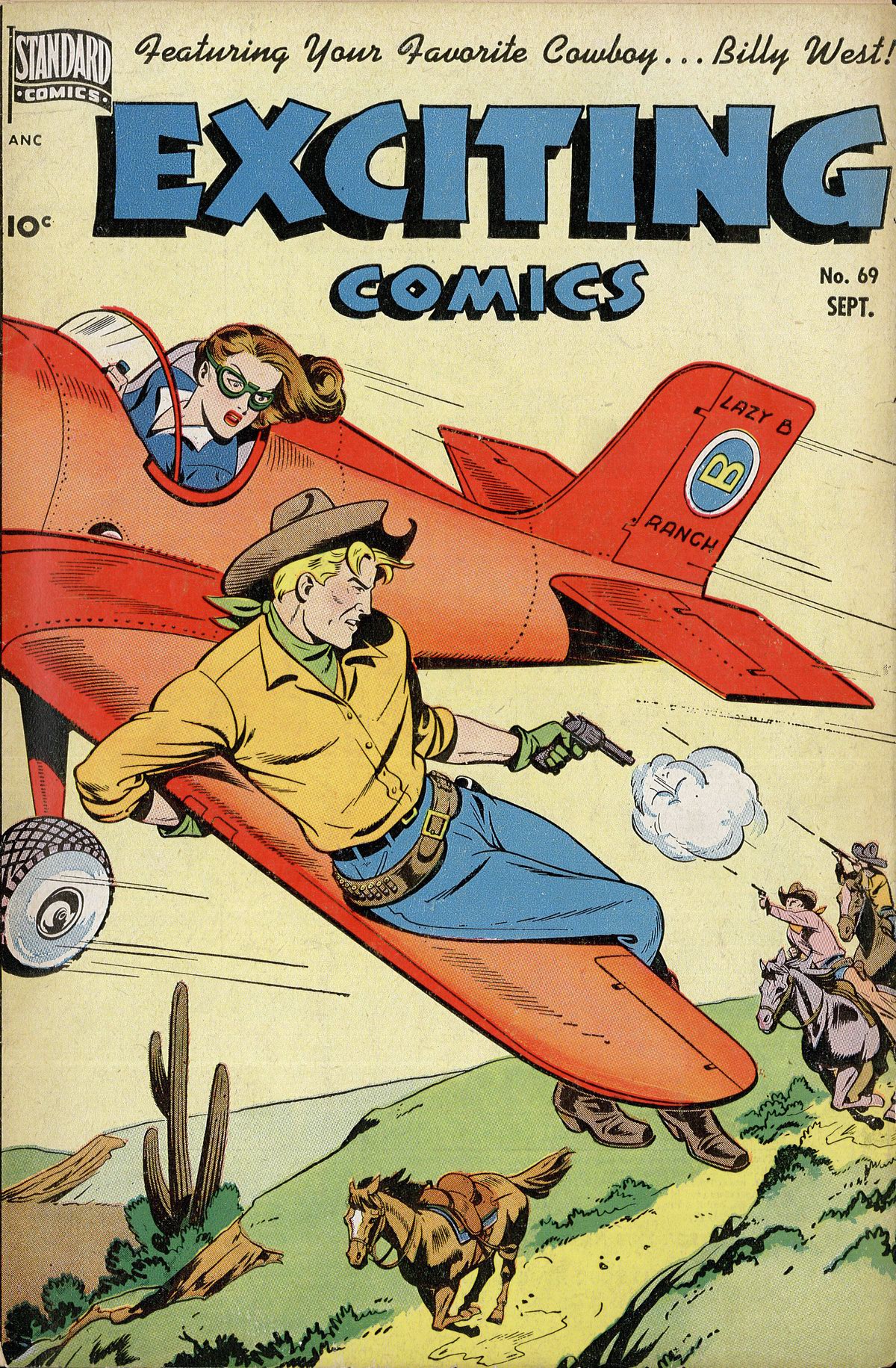 Read online Exciting Comics comic -  Issue #69 - 1