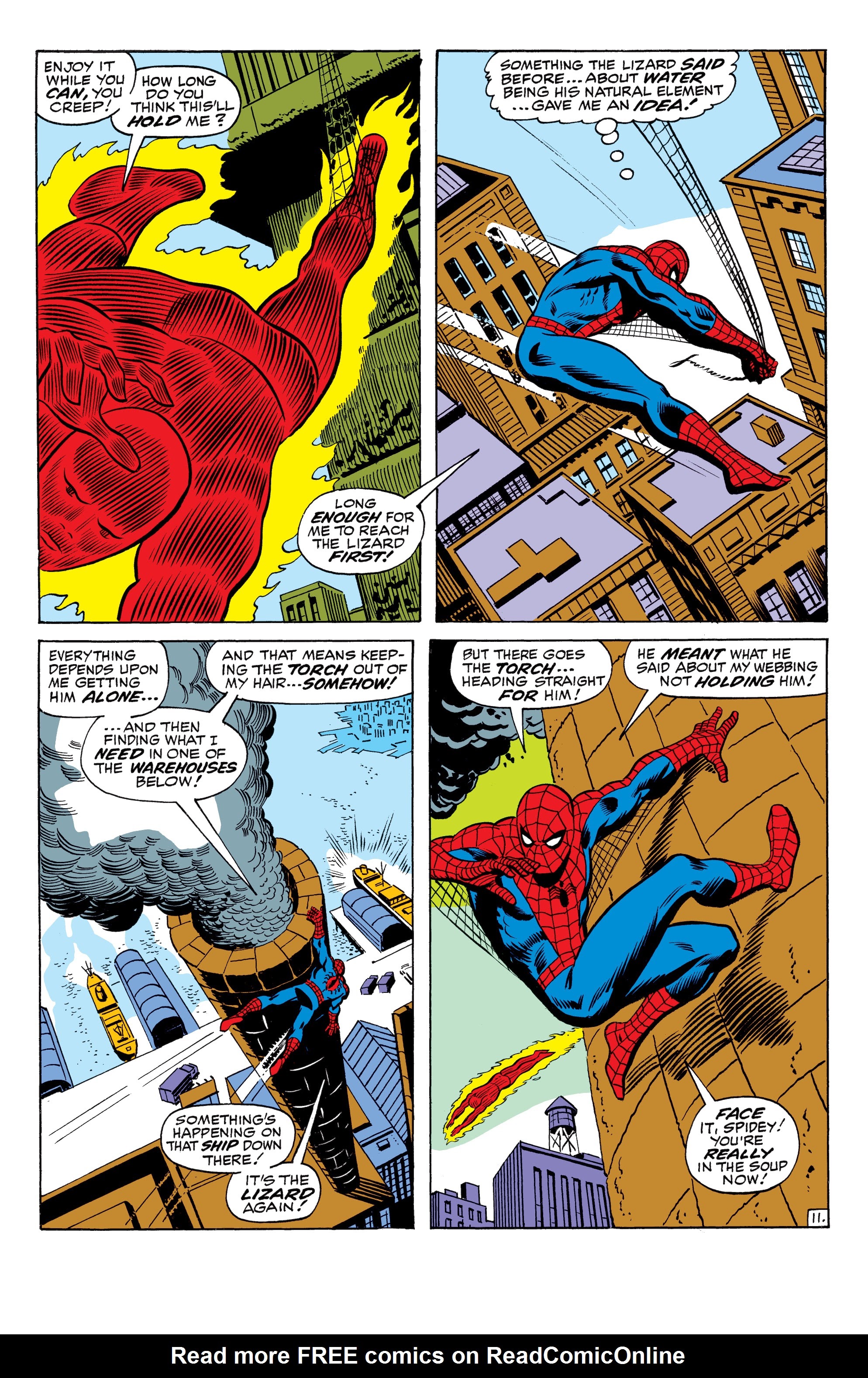 Read online Amazing Spider-Man Epic Collection comic -  Issue # The Secret of the Petrified Tablet (Part 3) - 54