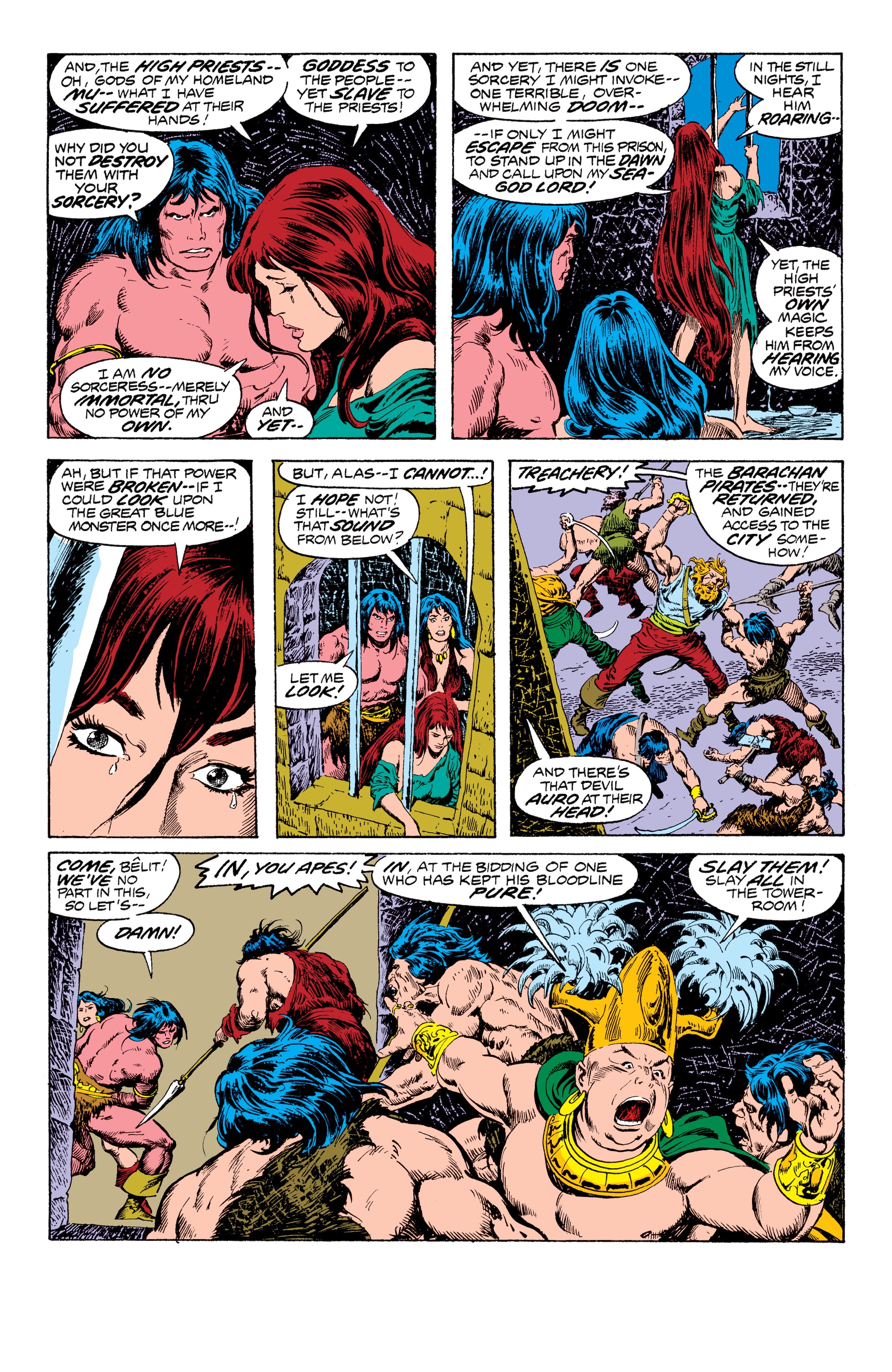 Read online Conan the Barbarian Epic Collection: The Original Marvel Years - Of Once and Future Kings comic -  Issue # TPB (Part 3) - 21