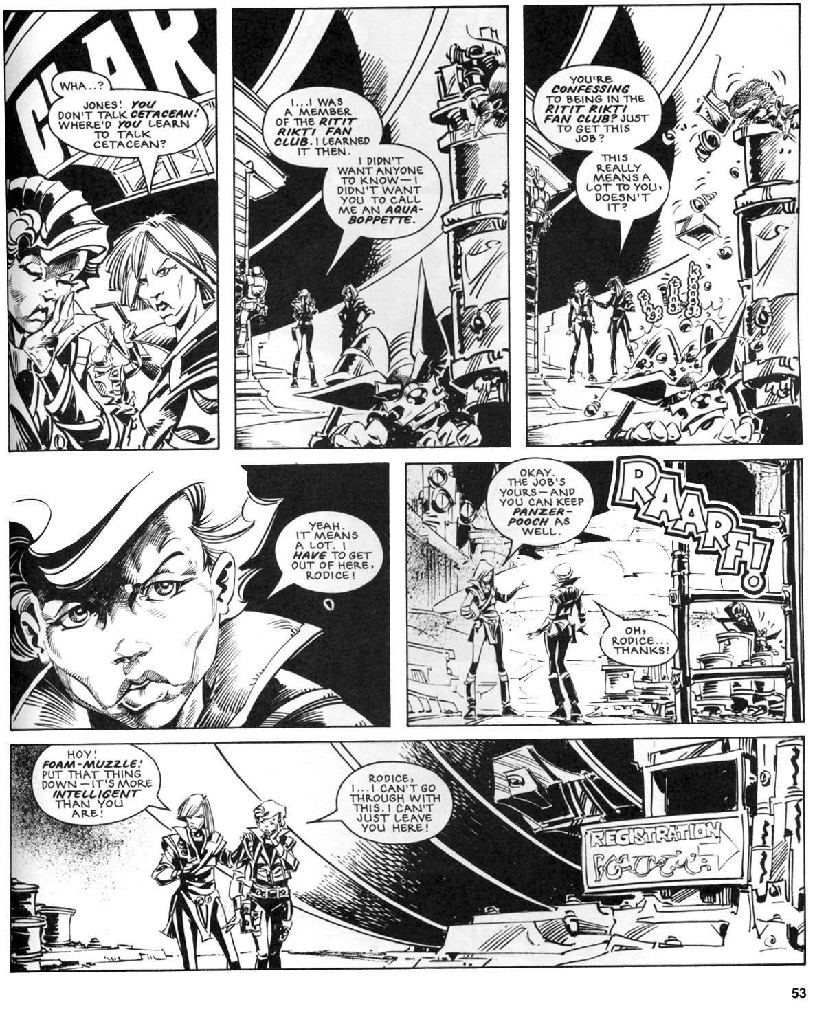 Read online The Ballad of Halo Jones (1986) comic -  Issue #1 - 50