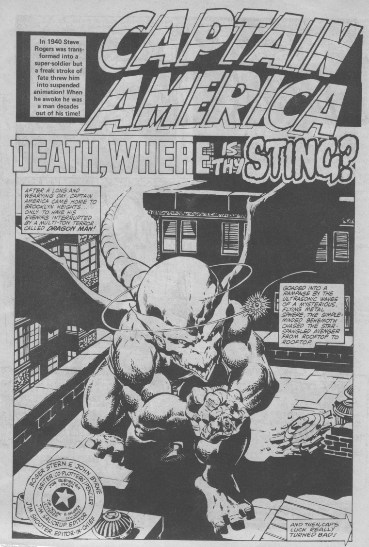 Read online Captain America (1981) comic -  Issue #3 - 3