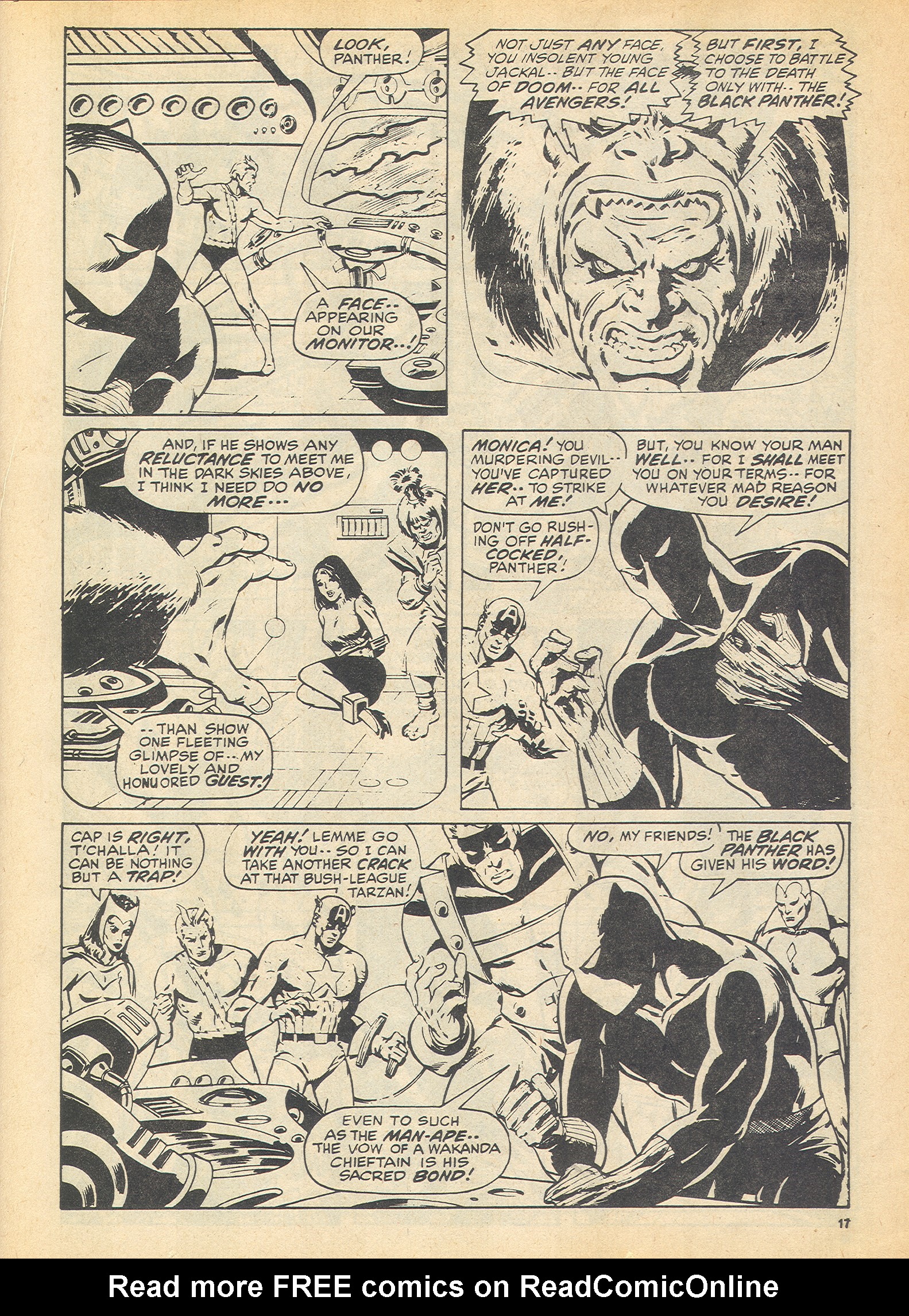 Read online The Avengers (1973) comic -  Issue #121 - 16