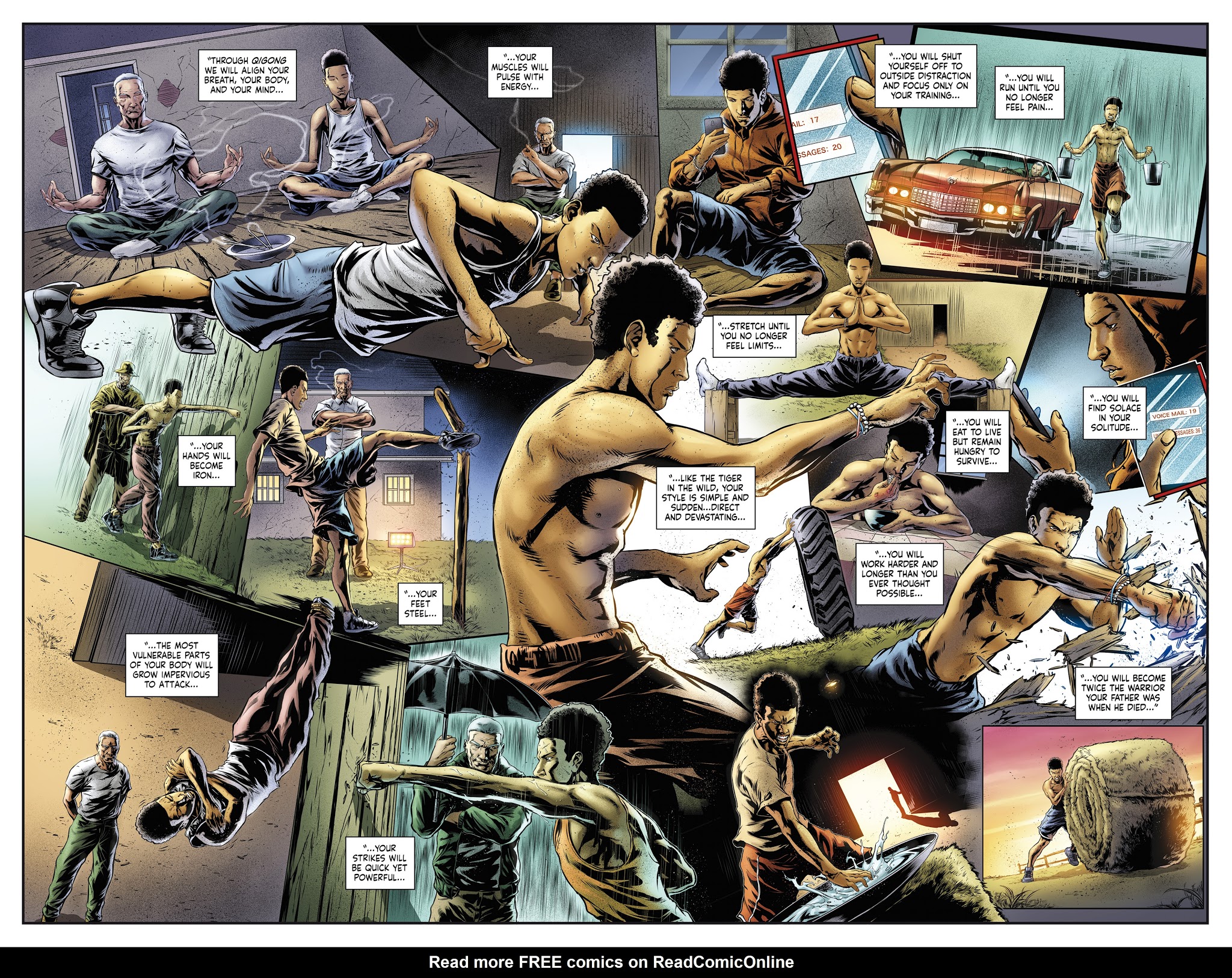 Read online Son of Shaolin comic -  Issue # TPB - 52