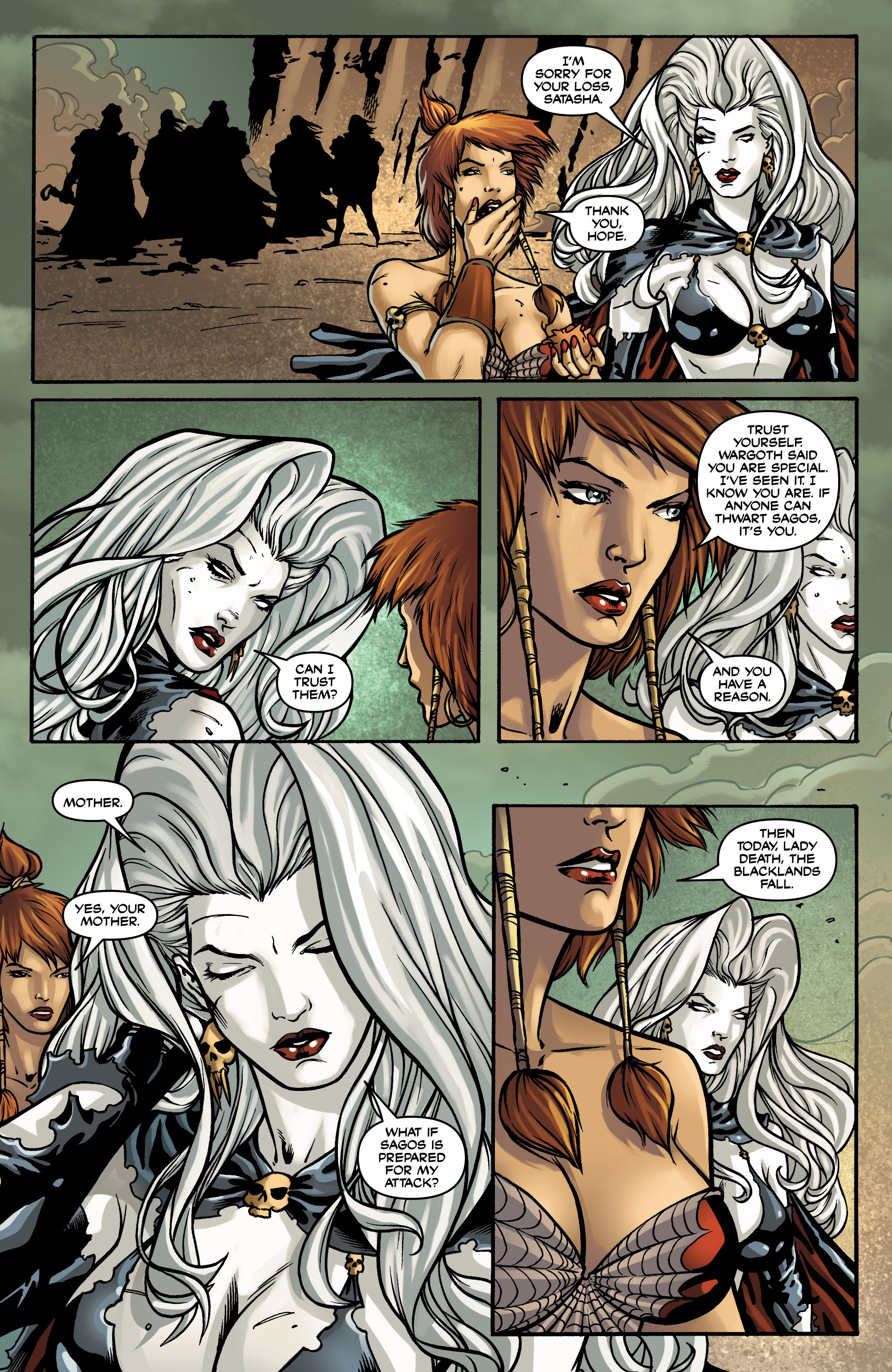 Read online Lady Death Origins comic -  Issue #15 - 13
