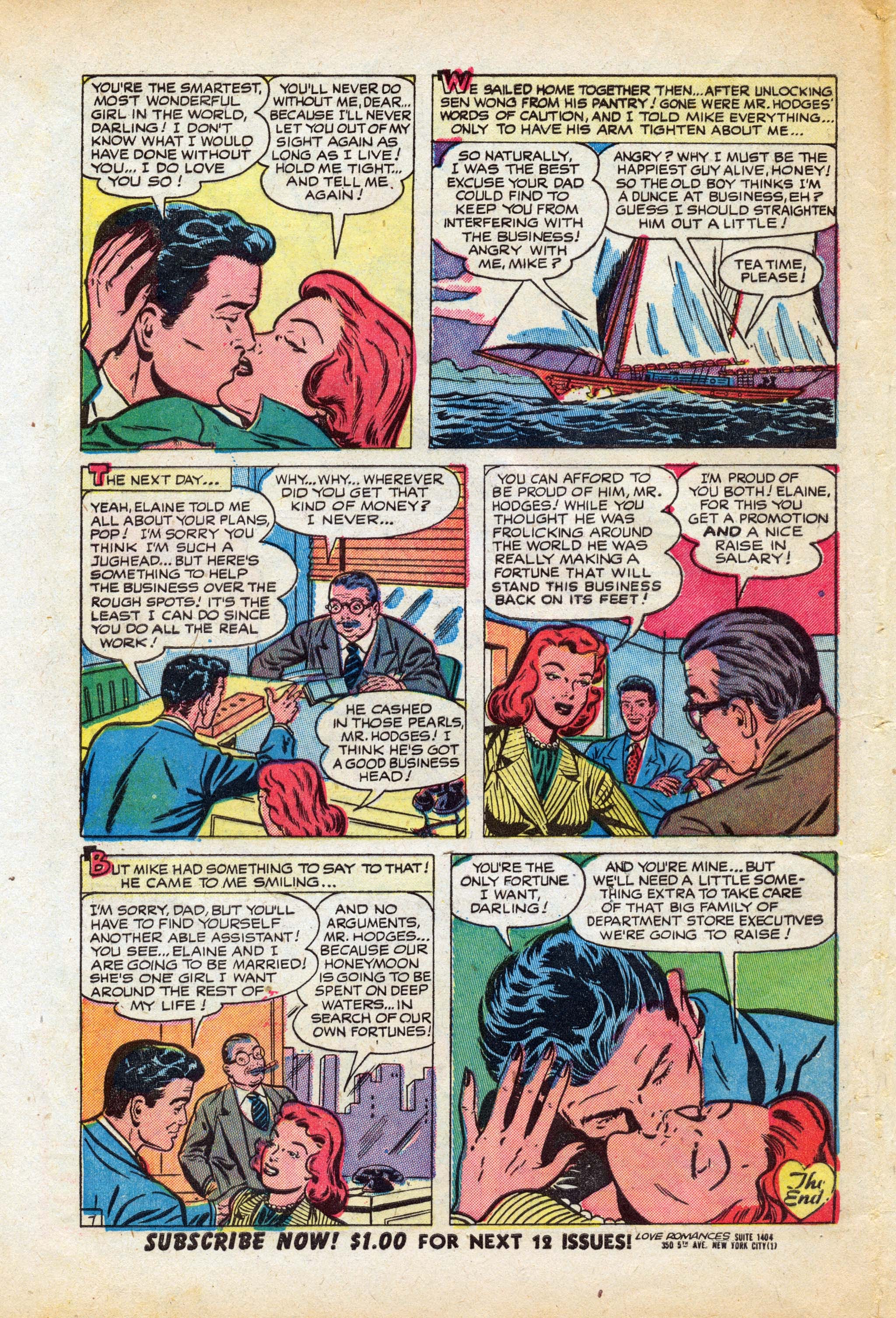 Read online Love Romances comic -  Issue #17 - 32
