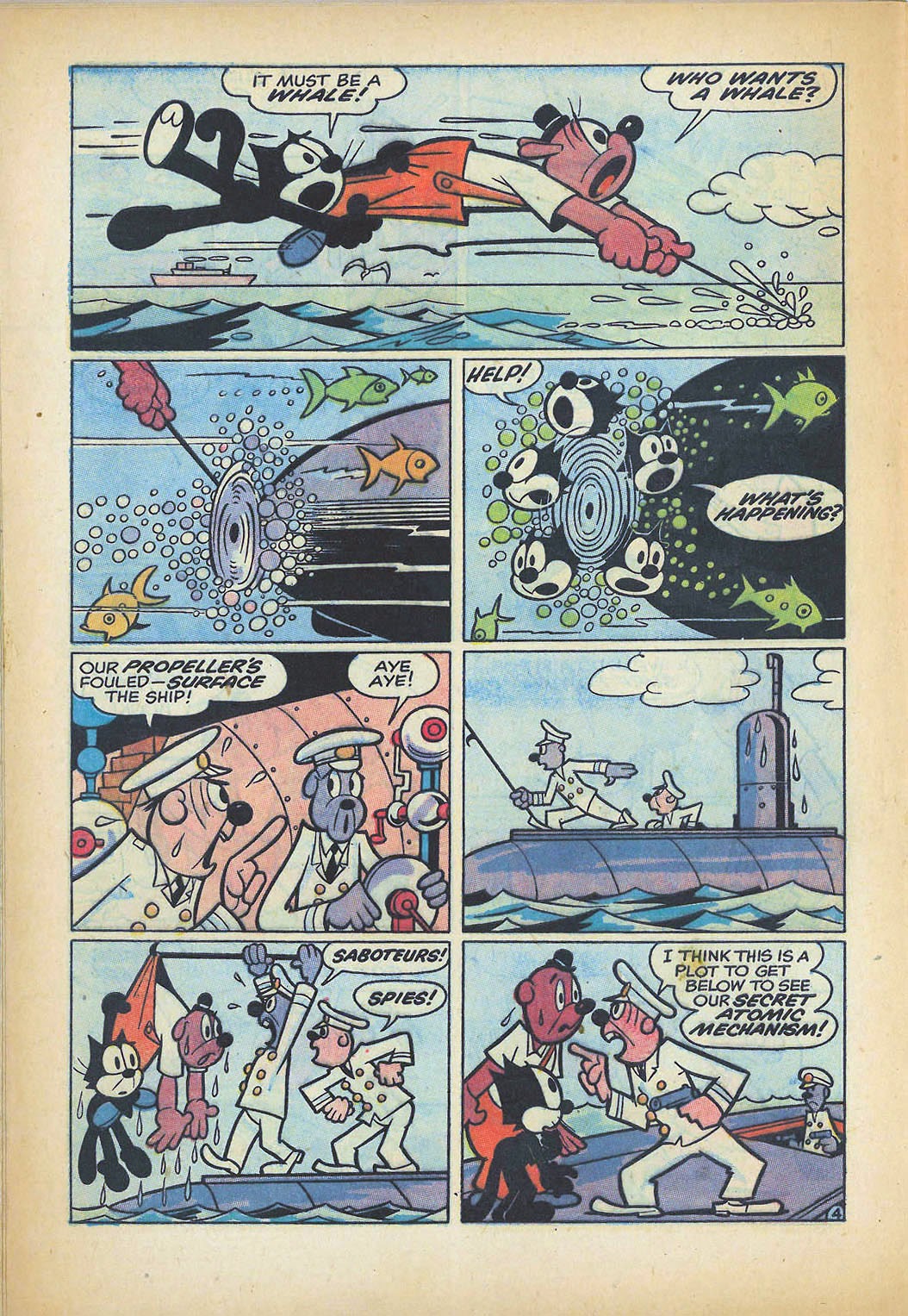 Read online Felix the Cat (1955) comic -  Issue #66 - 8