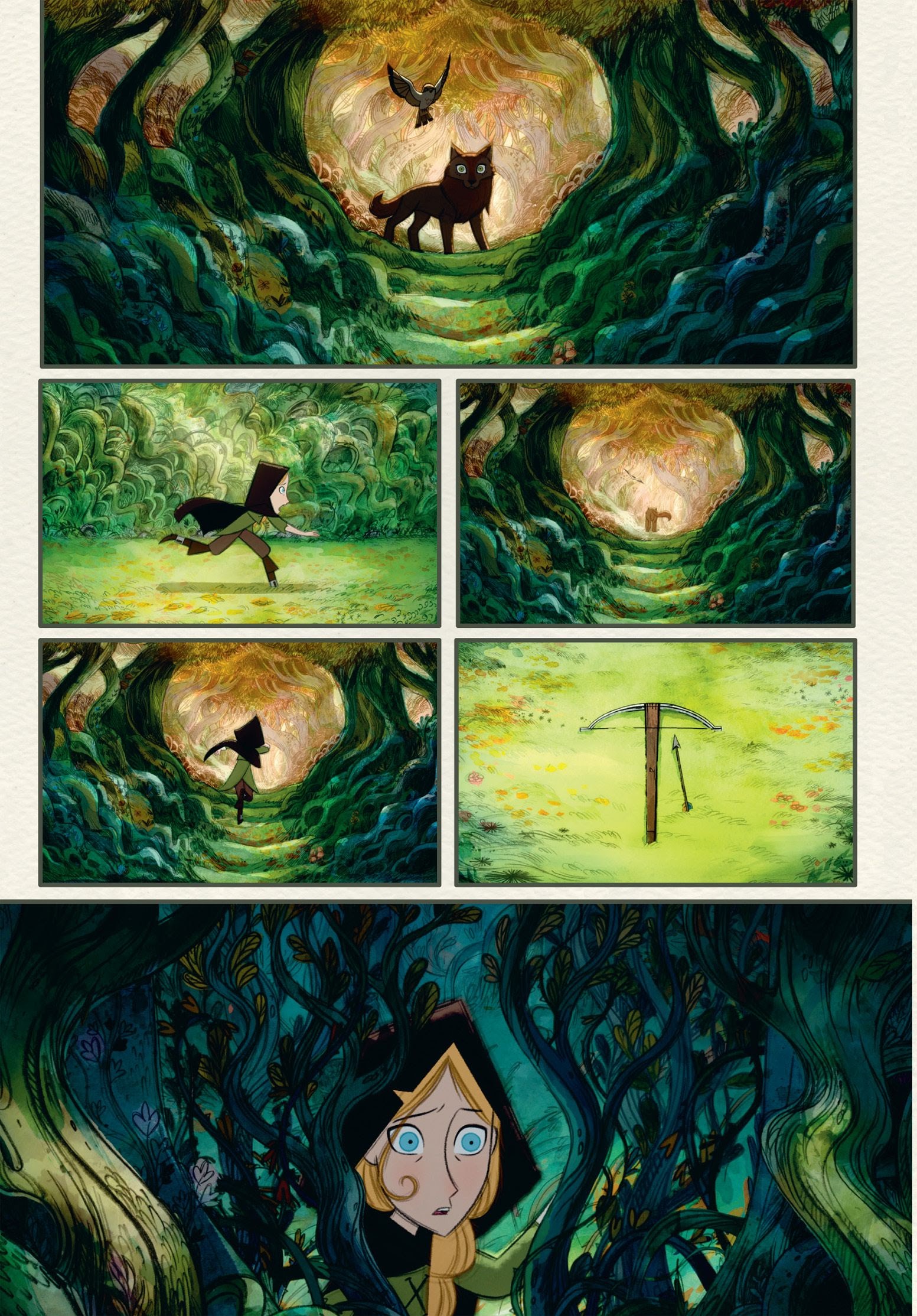 Read online Wolfwalkers: The Graphic Novel comic -  Issue # TPB (Part 1) - 77