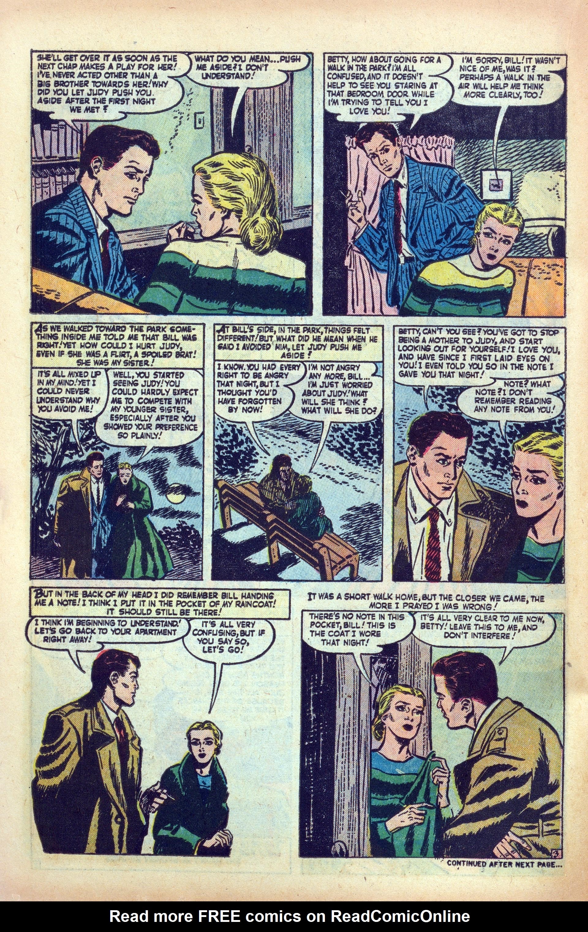 Read online Girl Confessions comic -  Issue #24 - 22