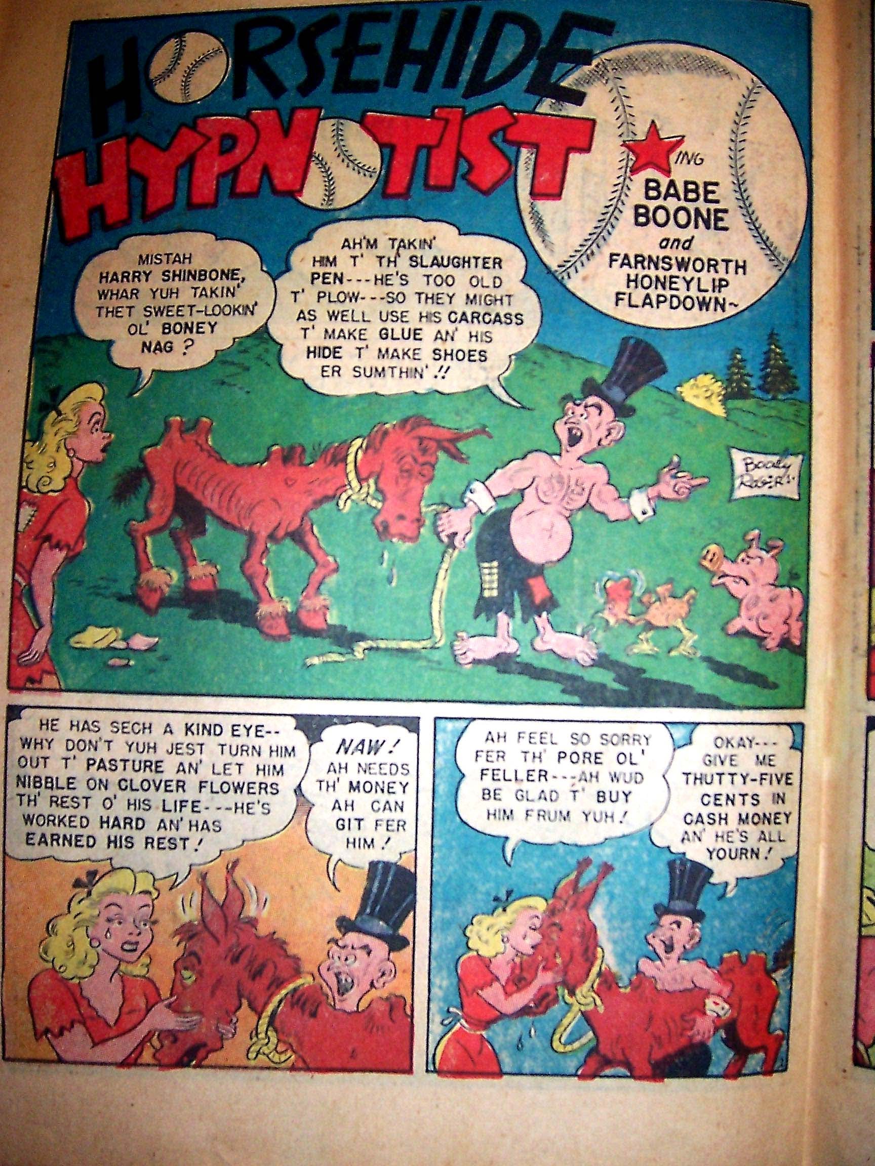 Read online Babe (1948) comic -  Issue #9 - 42