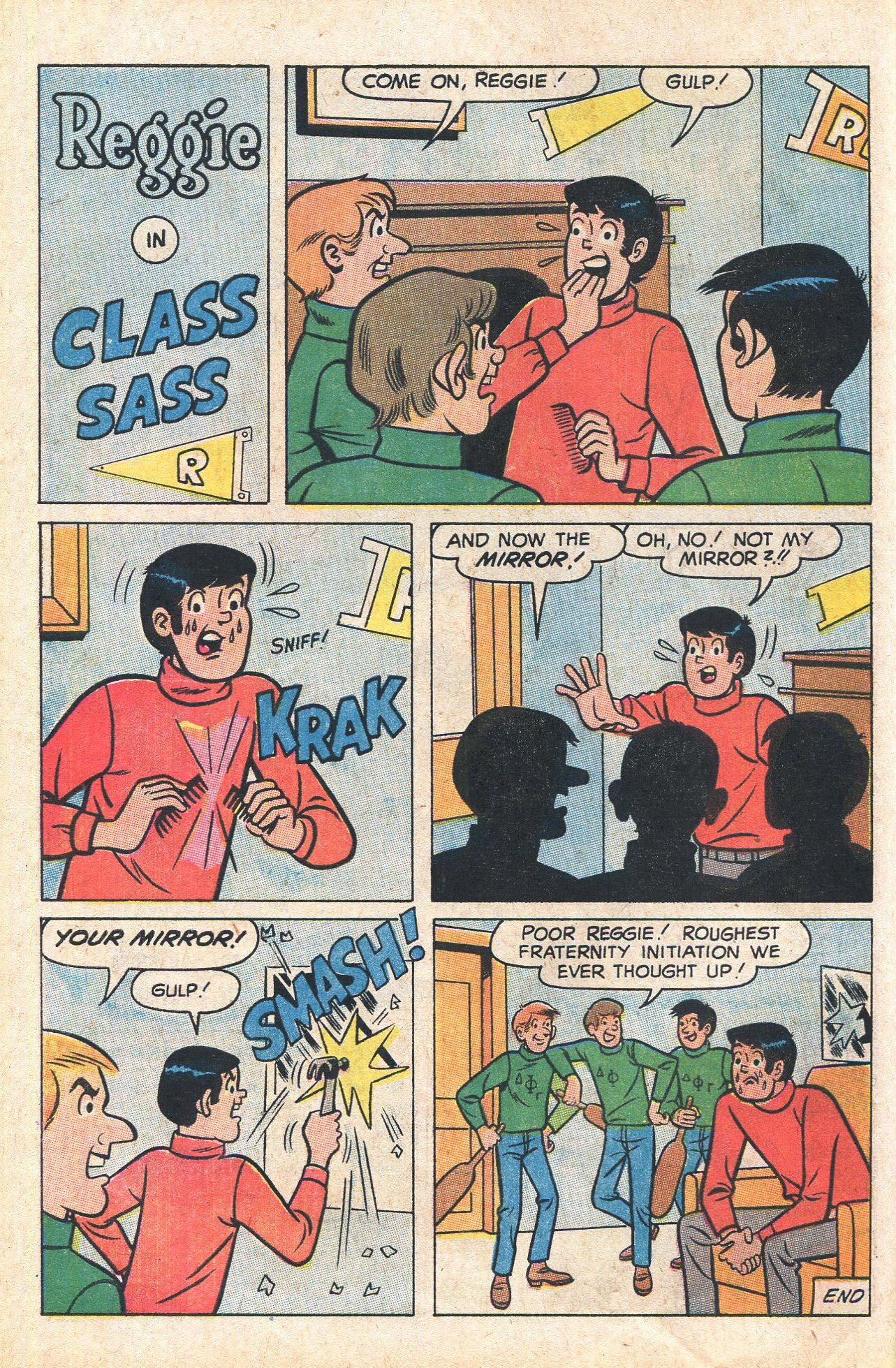 Read online Reggie's Wise Guy Jokes comic -  Issue #7 - 56