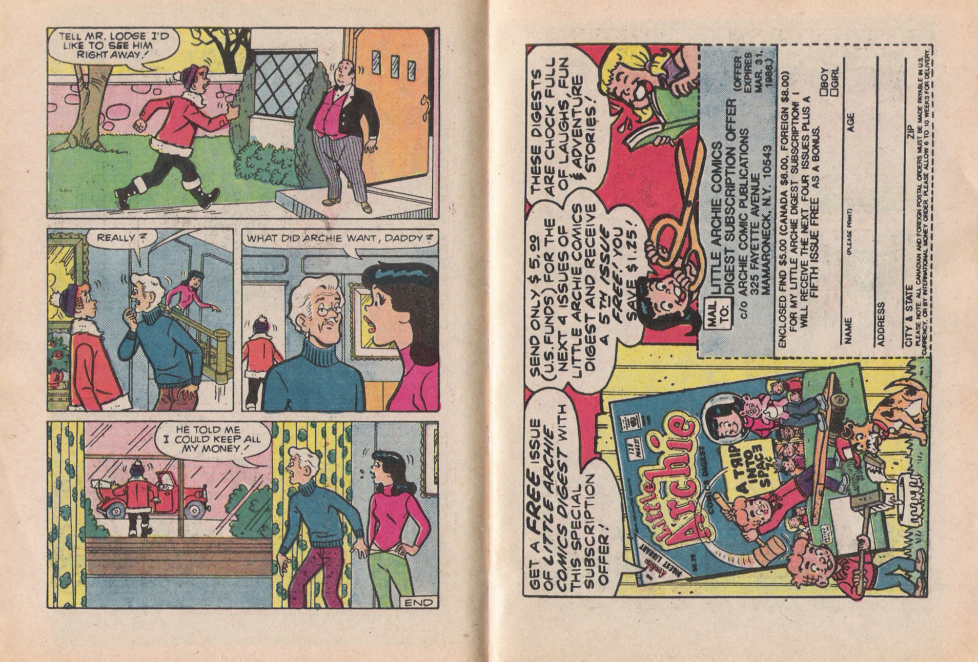 Read online Archie Digest Magazine comic -  Issue #77 - 64