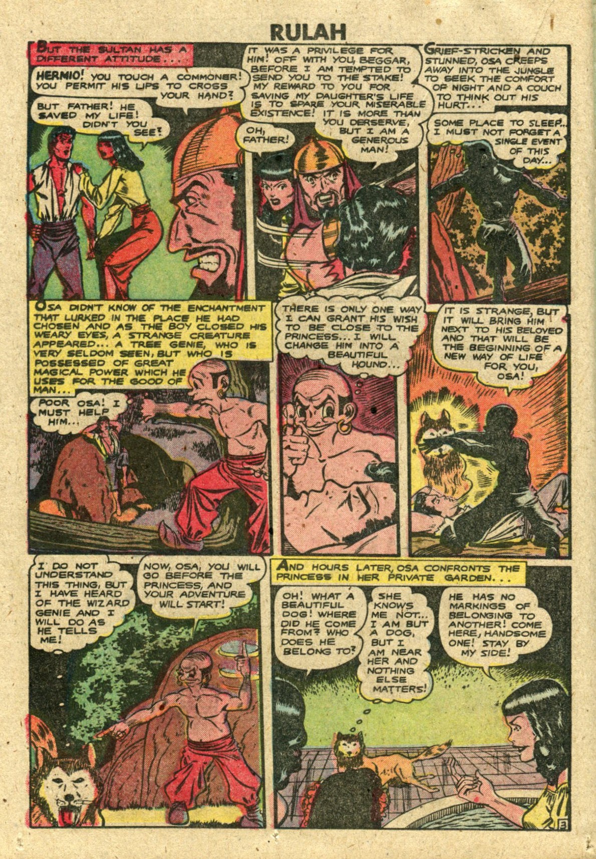 Read online Rulah - Jungle Goddess comic -  Issue #25 - 24