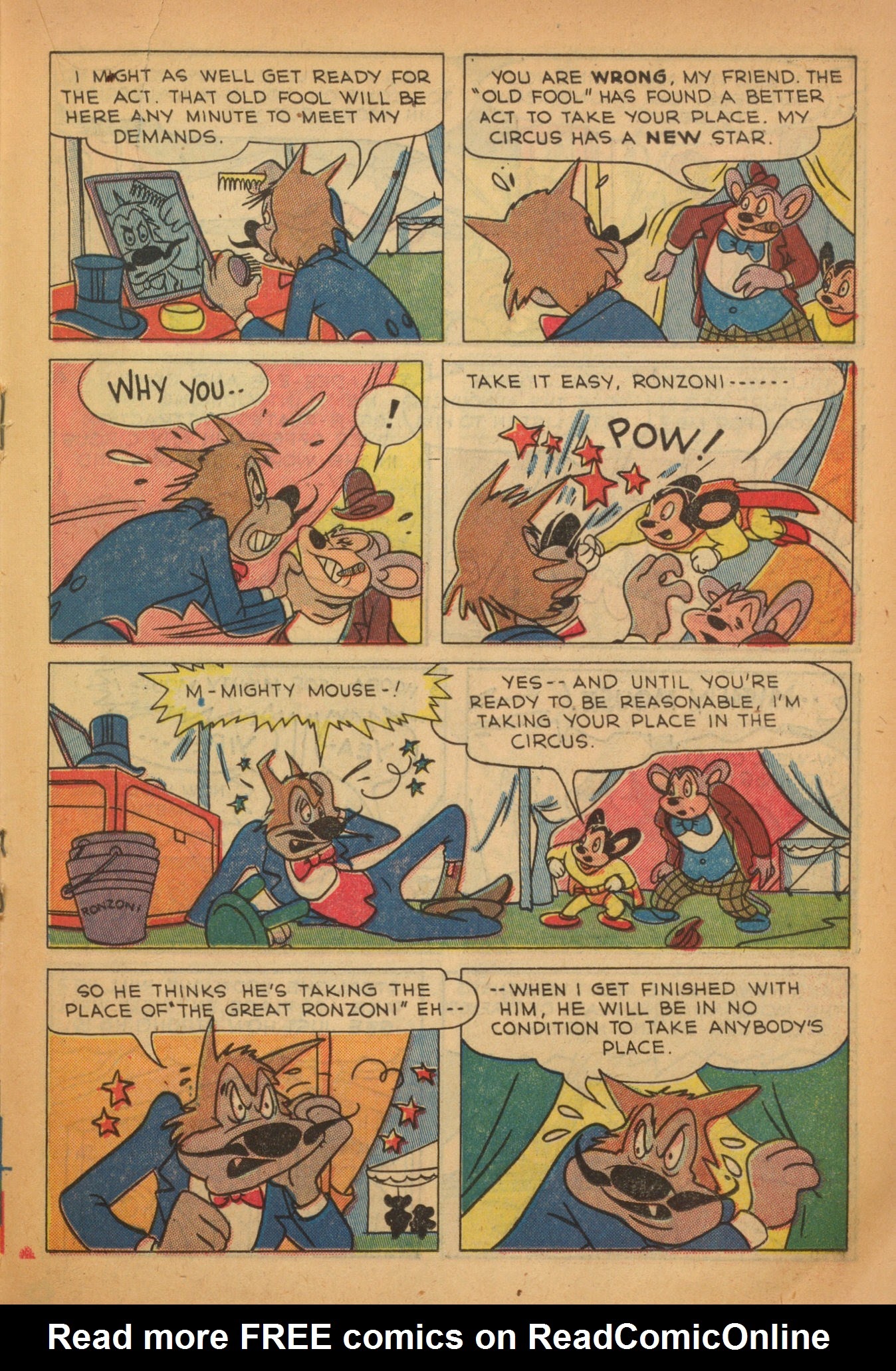 Read online Paul Terry's Mighty Mouse Comics comic -  Issue #6 - 23