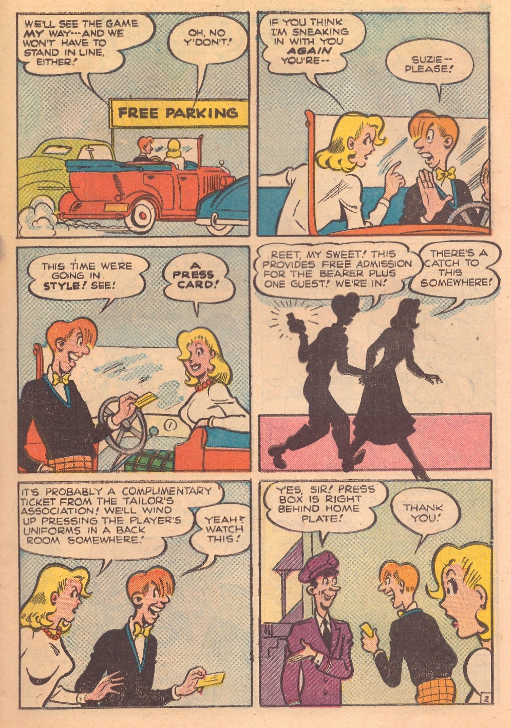 Read online Suzie Comics comic -  Issue #70 - 22