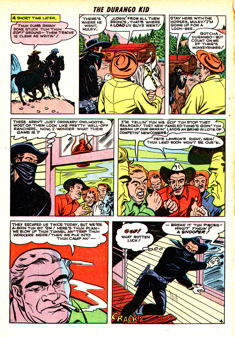 Read online Charles Starrett as The Durango Kid comic -  Issue #4 - 7