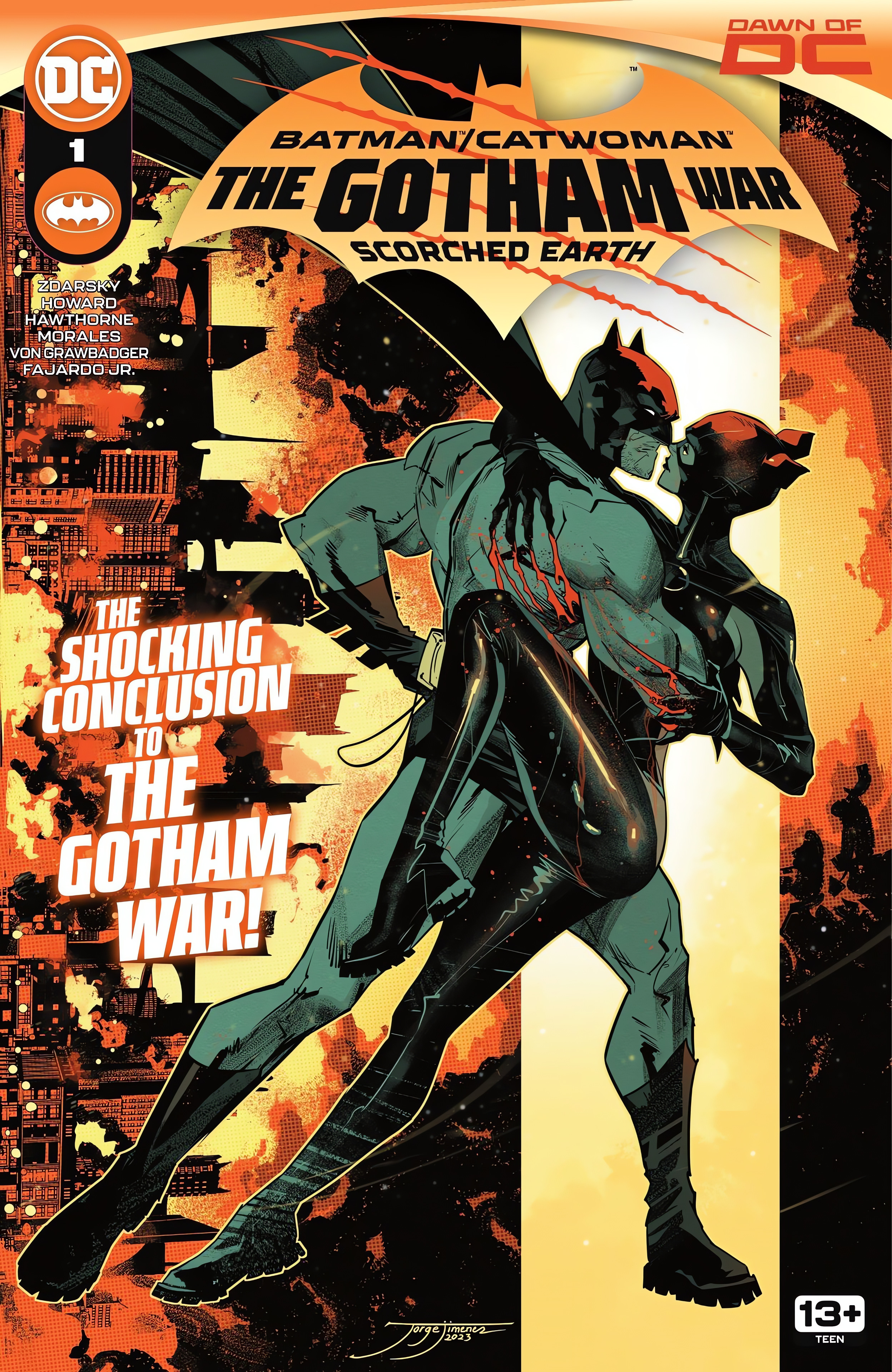 Read online Batman/Catwoman: The Gotham War: Scorched Earth comic -  Issue # Full - 1