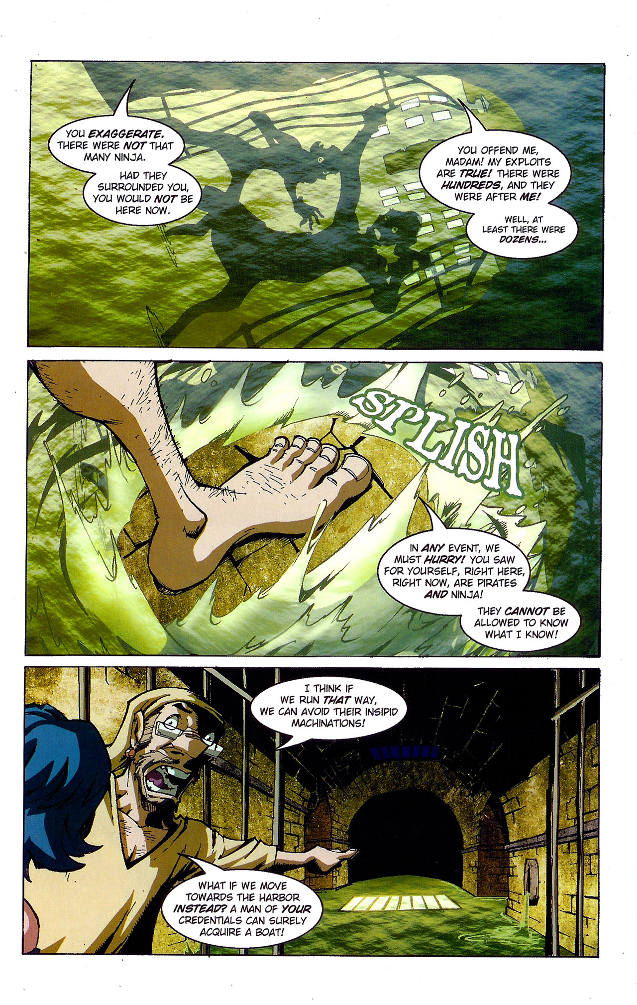 Read online Pirates vs. Ninjas II comic -  Issue #2 - 10