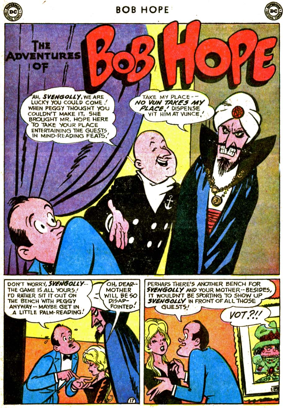 Read online The Adventures of Bob Hope comic -  Issue #77 - 25
