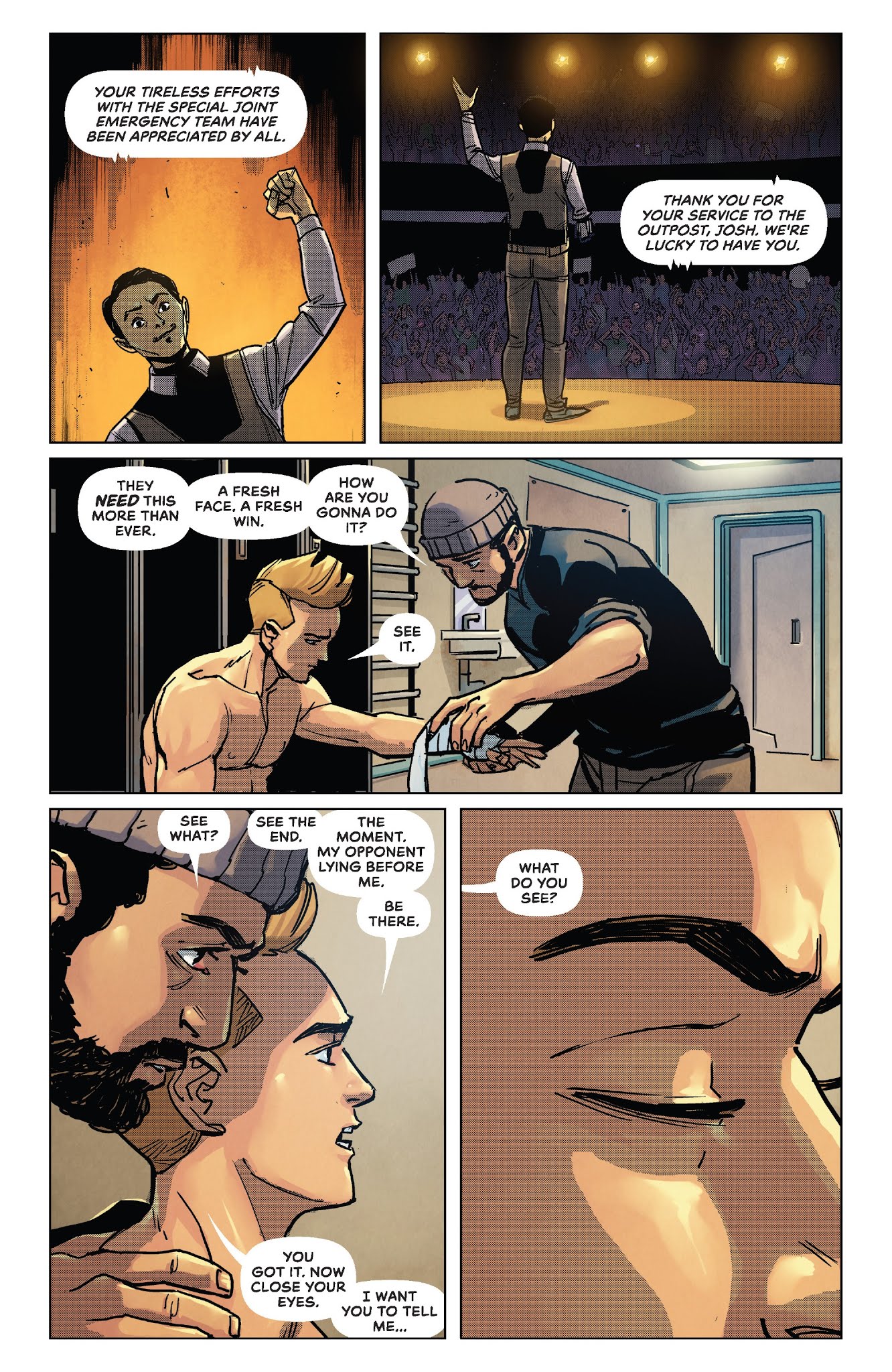 Read online Outpost Zero comic -  Issue #6 - 19