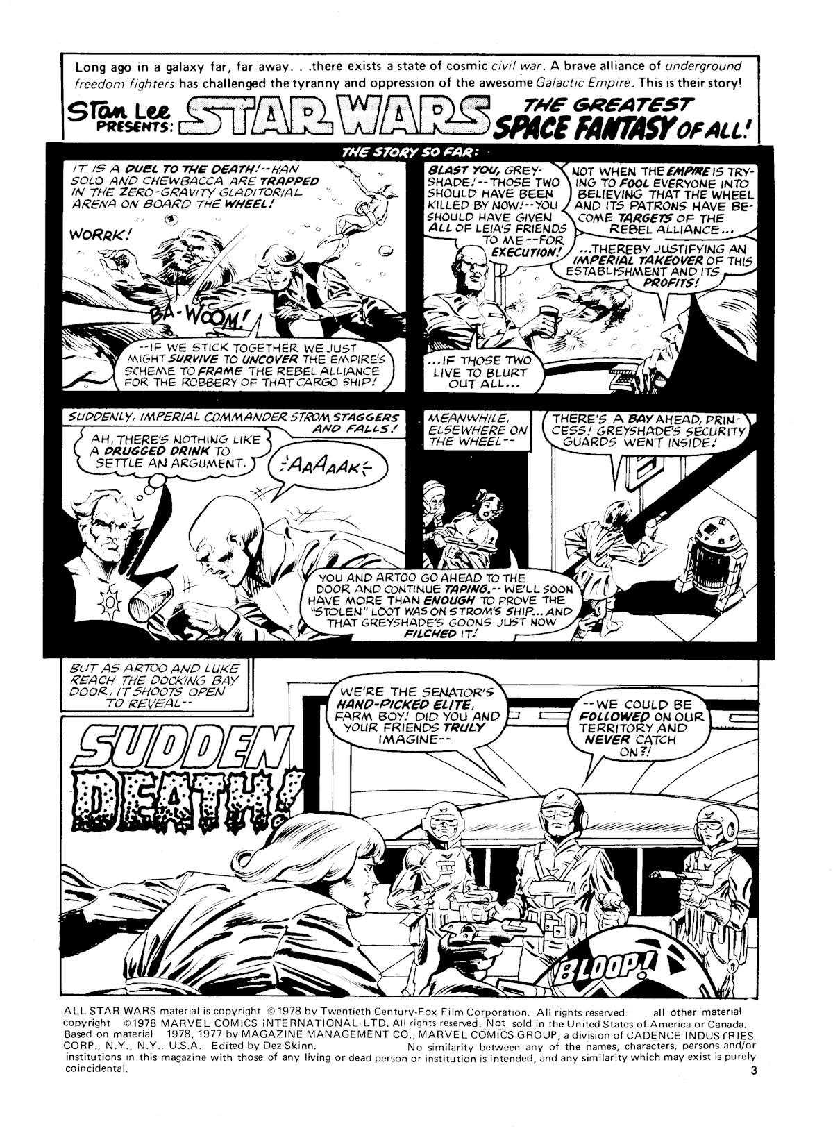 Read online Star Wars Weekly comic -  Issue #46 - 3