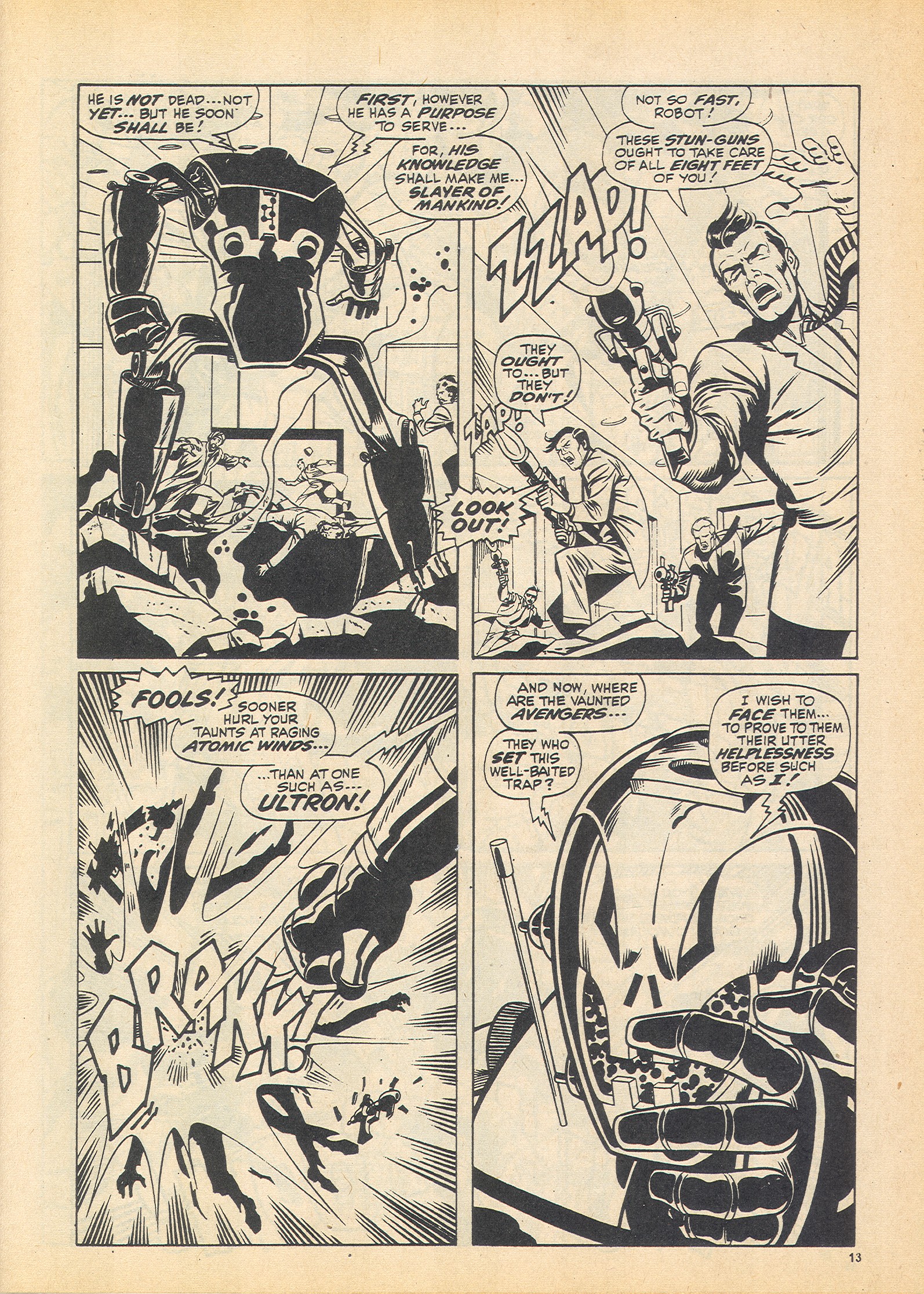 Read online The Avengers (1973) comic -  Issue #103 - 13