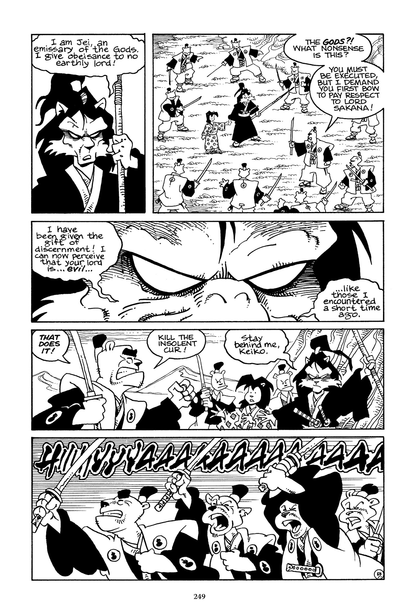 Read online The Usagi Yojimbo Saga comic -  Issue # TPB 2 - 246