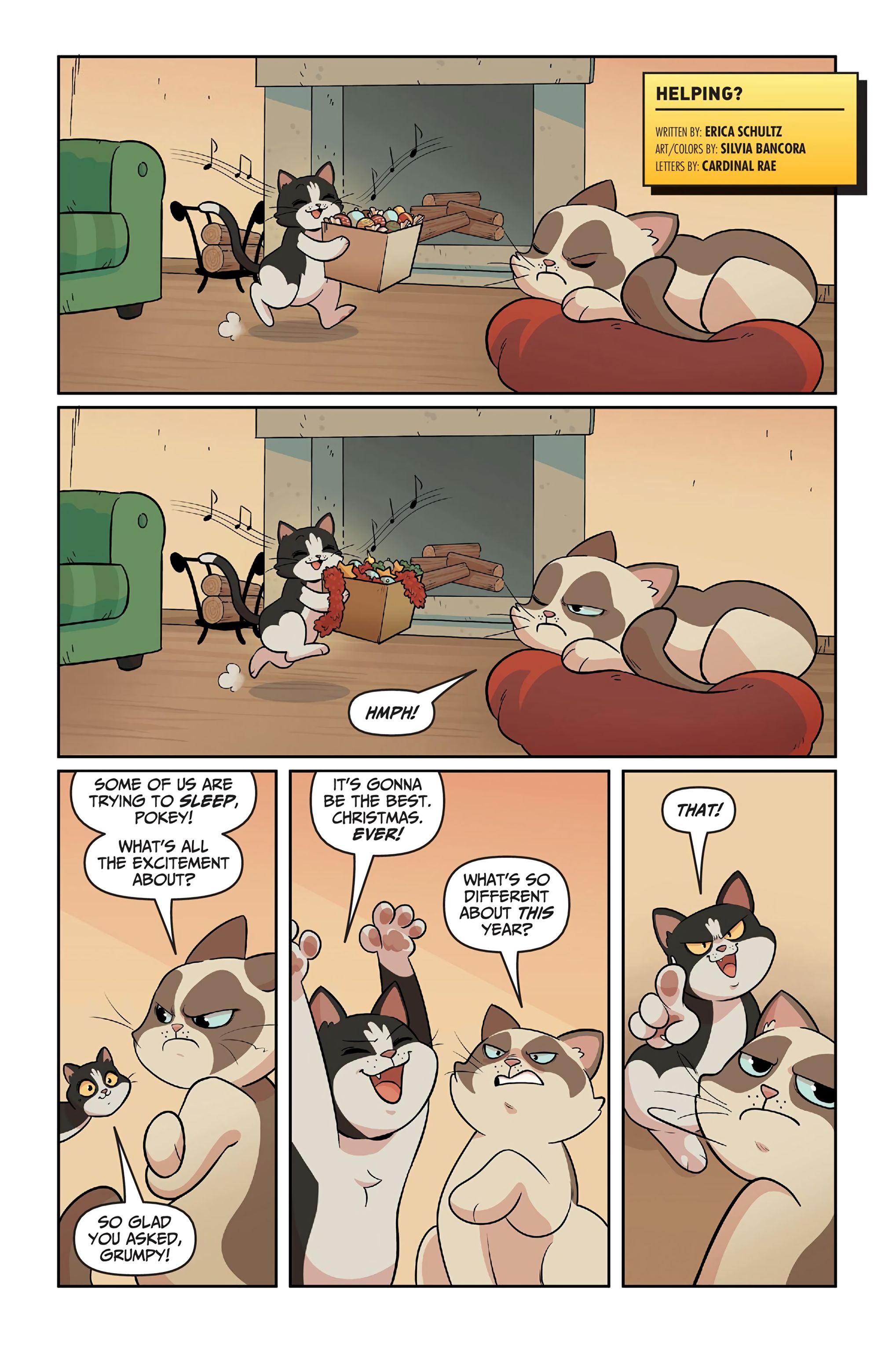 Read online Grumpy Cat: The Grumpus and Other Horrible Holiday Tales comic -  Issue # TPB - 66
