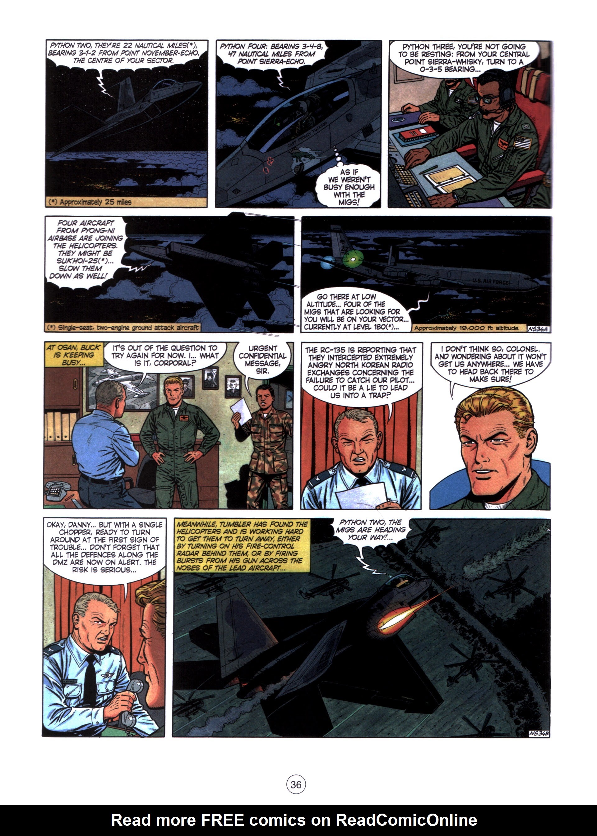 Read online Buck Danny comic -  Issue #1 - 35