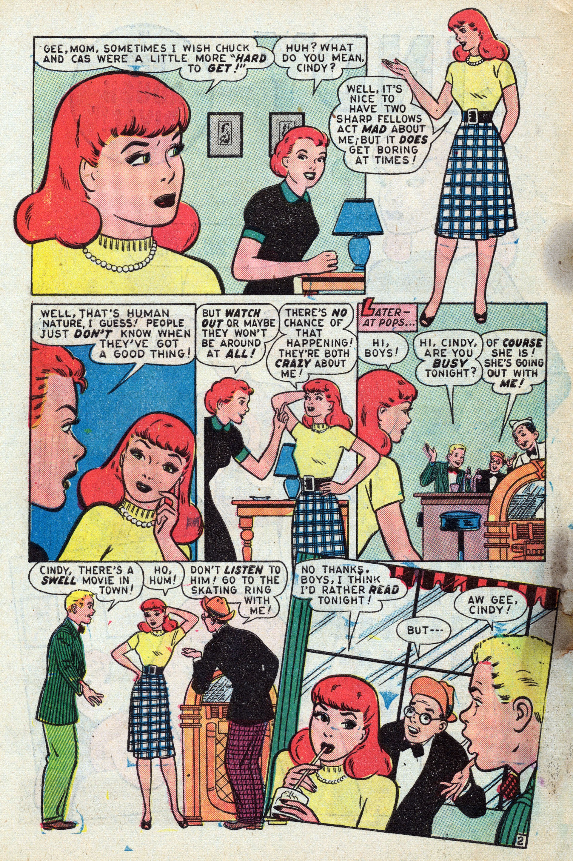 Read online Junior Miss (1947) comic -  Issue #31 - 4