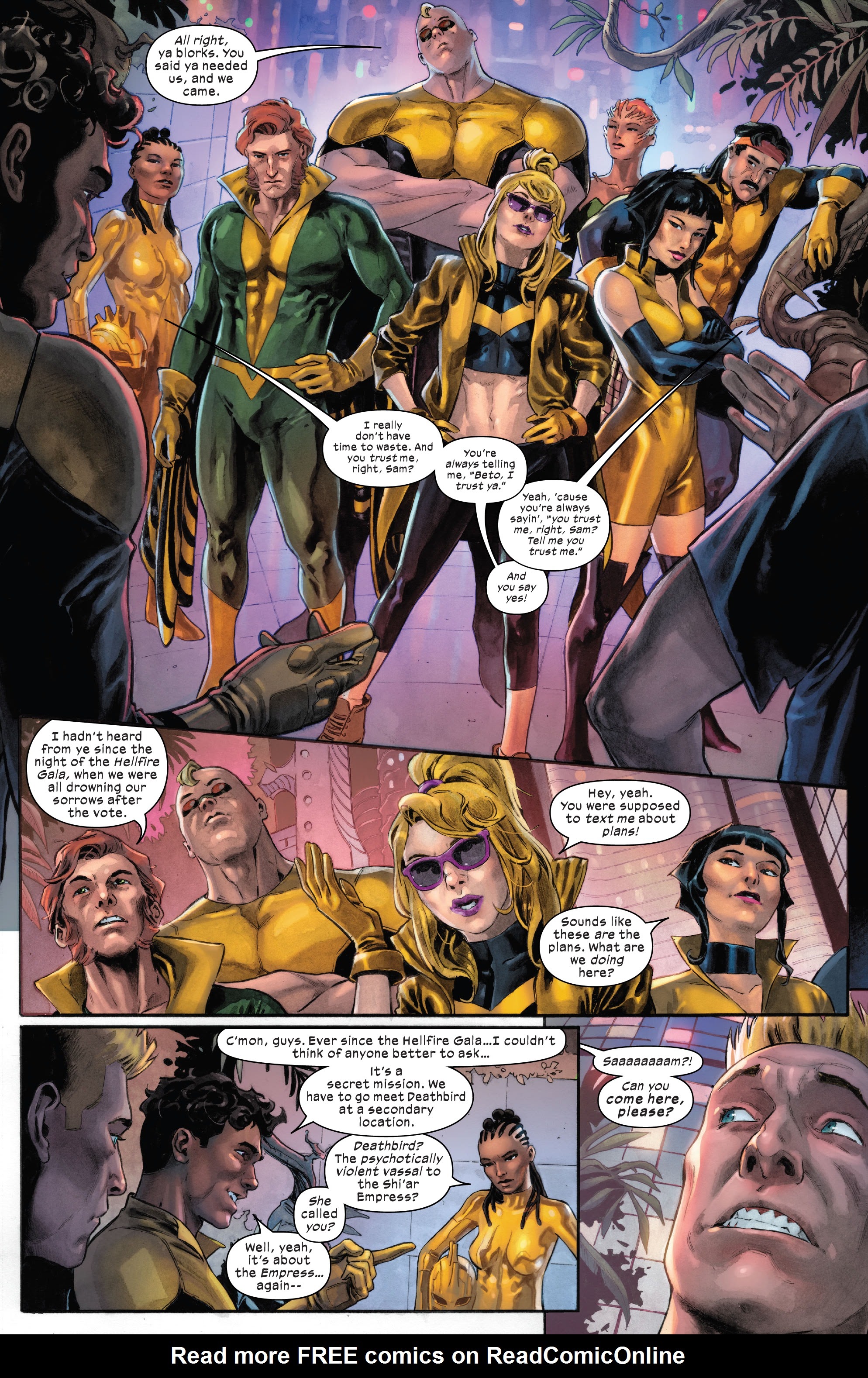 Read online The Secret X-Men comic -  Issue #1 - 8