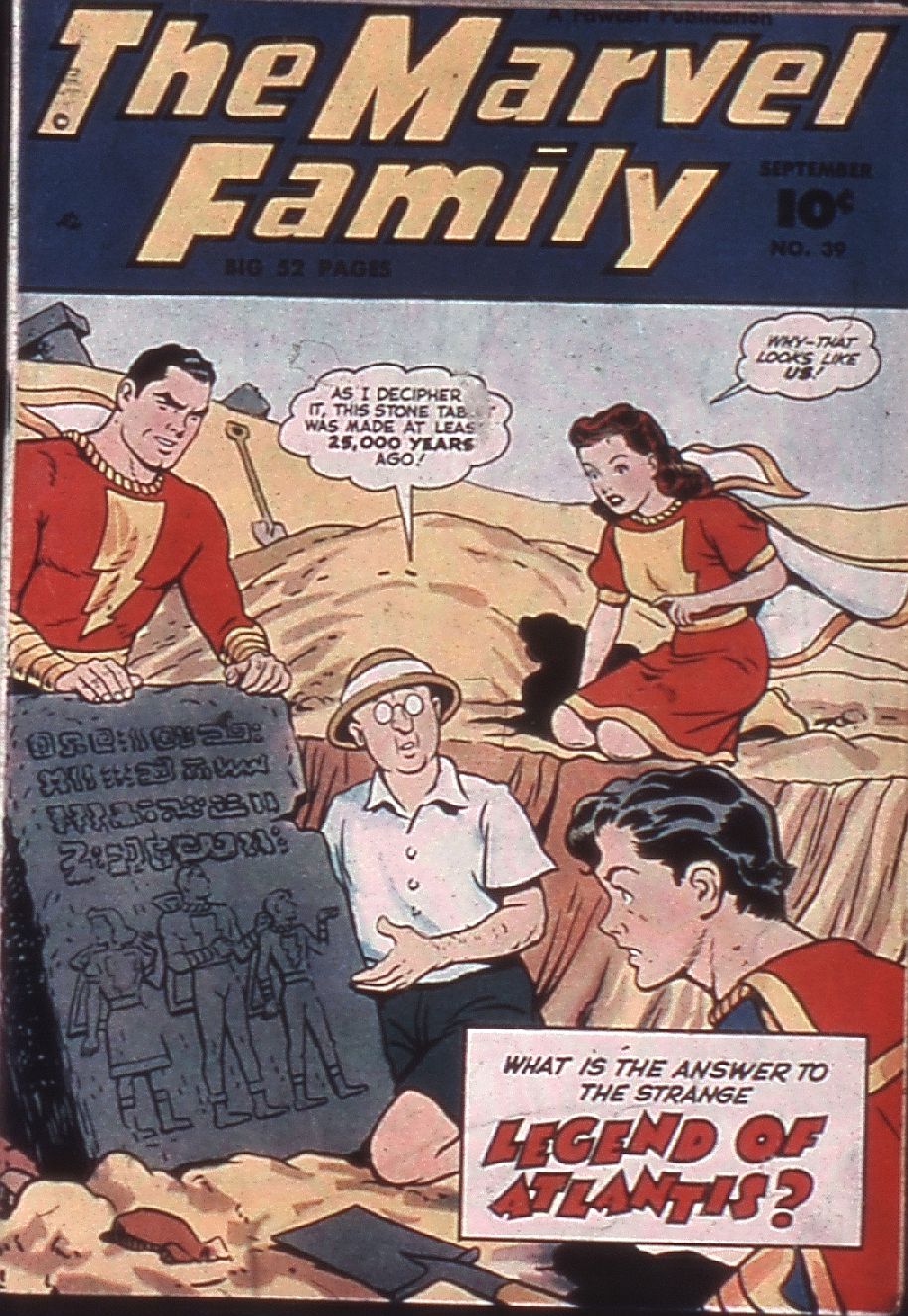 Read online The Marvel Family comic -  Issue #39 - 1