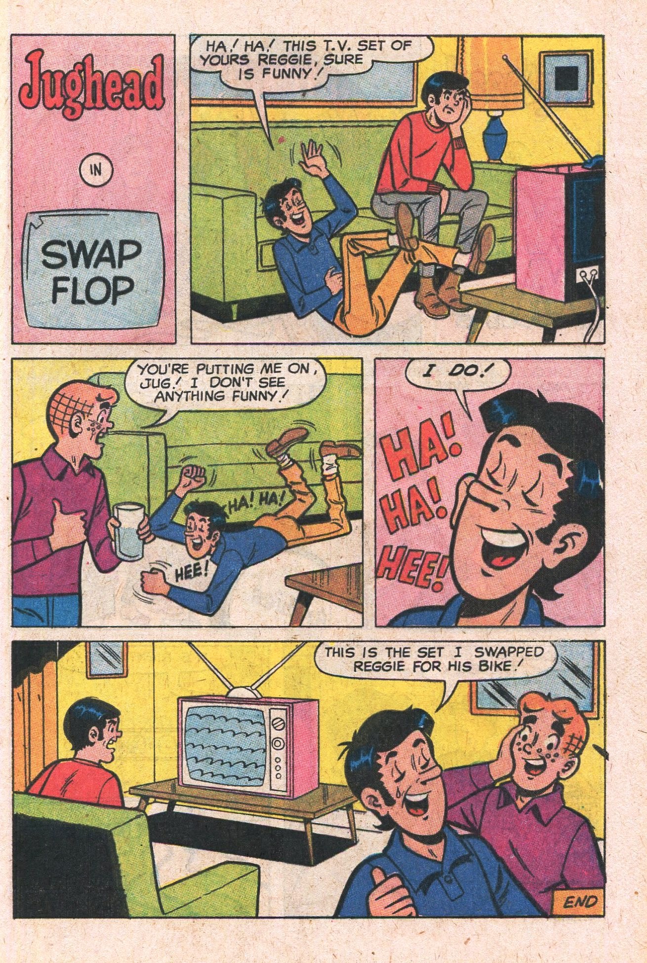 Read online Jughead's Jokes comic -  Issue #12 - 33