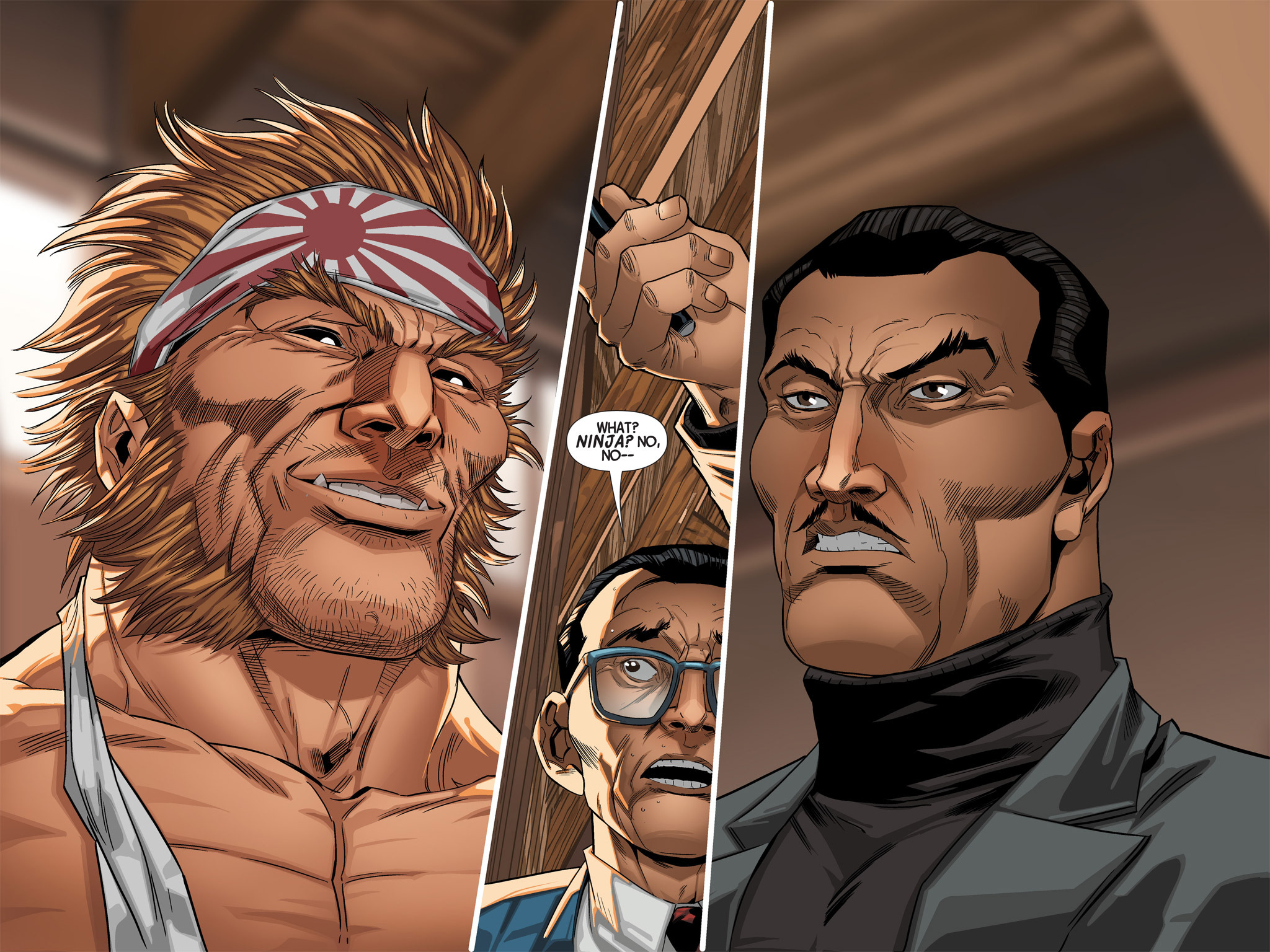 Read online Wolverine: Japan's Most Wanted comic -  Issue #3 - 36