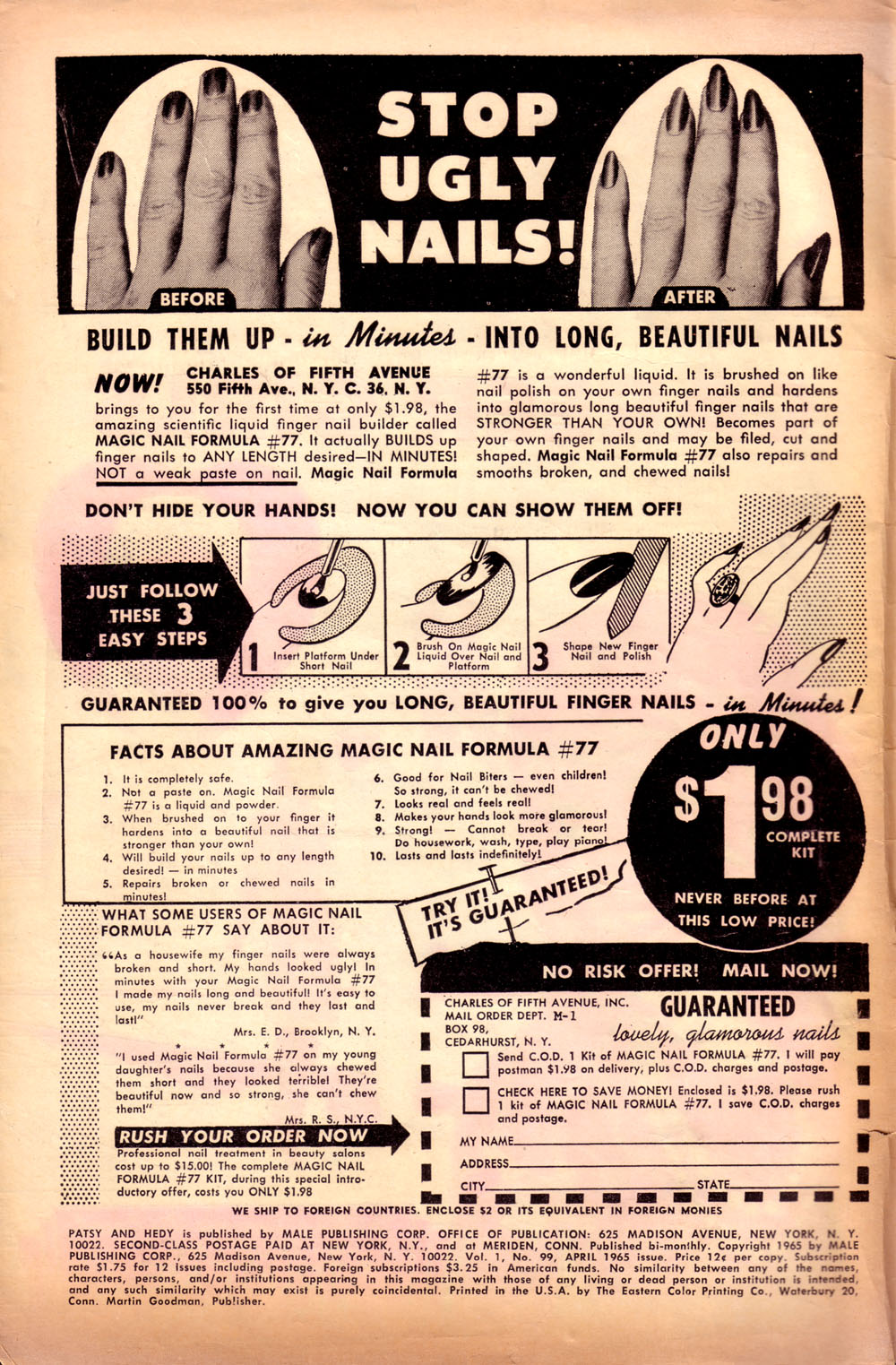 Read online Patsy and Hedy comic -  Issue #99 - 2