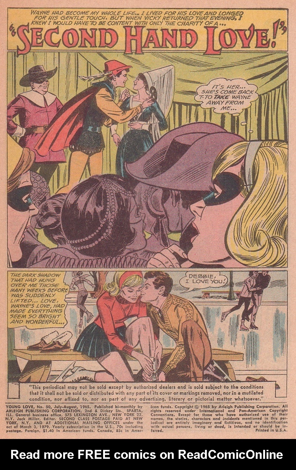 Read online Young Love (1963) comic -  Issue #50 - 3