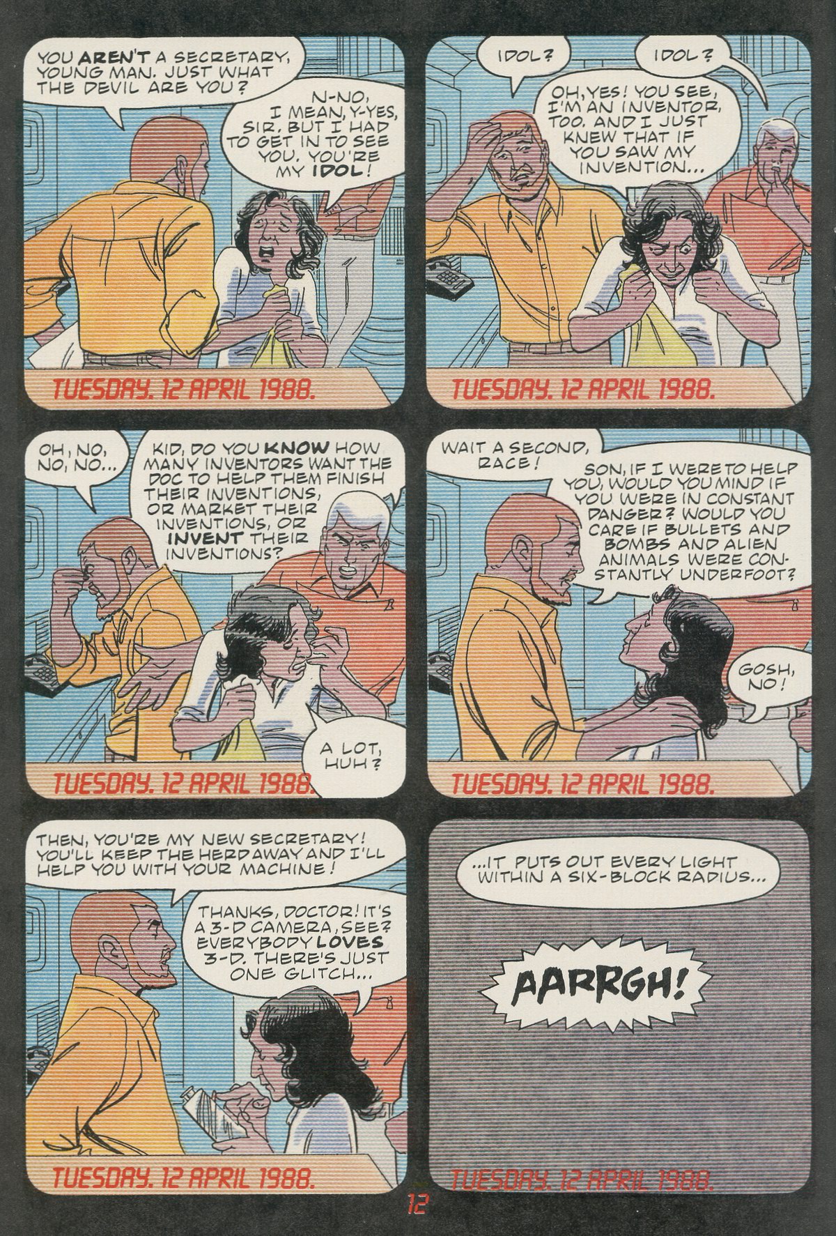 Read online Jonny Quest comic -  Issue #22 - 16