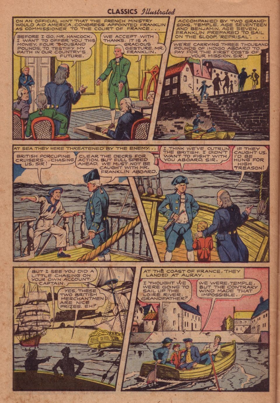 Read online Classics Illustrated comic -  Issue #65 - 38
