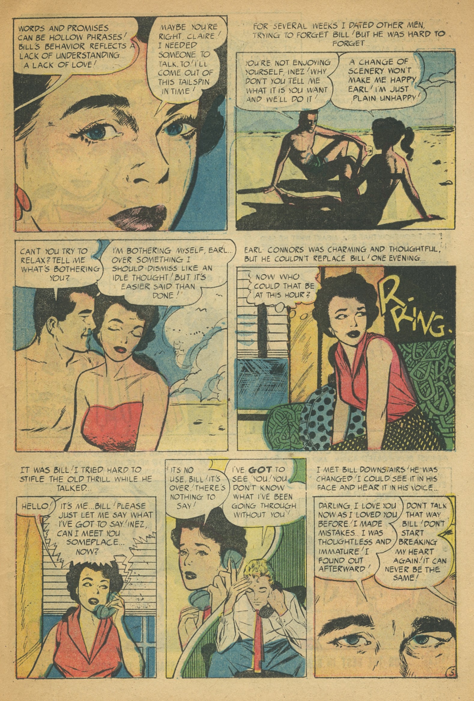 Read online Secret Story Romances comic -  Issue #18 - 16