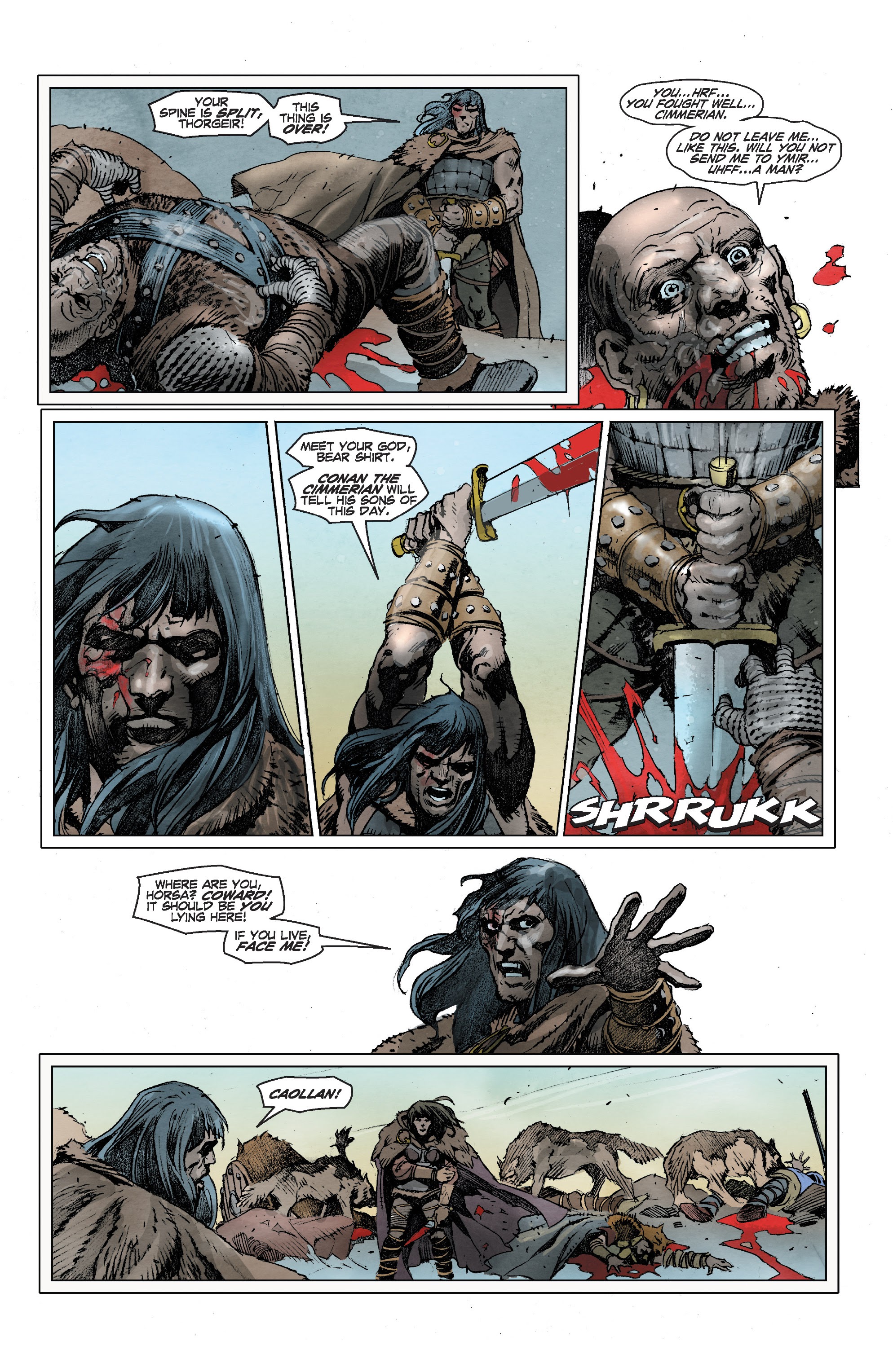 Read online Conan Chronicles Epic Collection comic -  Issue # TPB Return to Cimmeria (Part 4) - 93