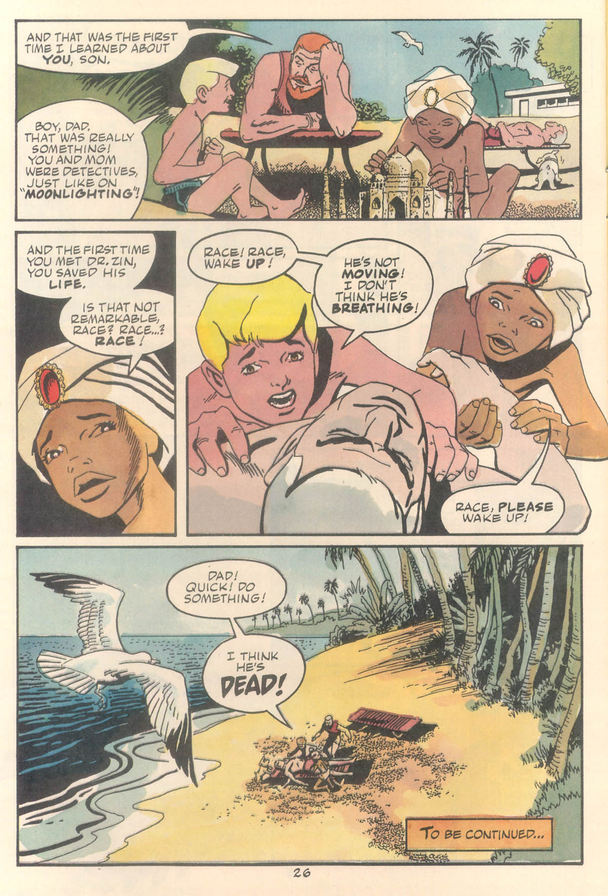 Read online Jonny Quest comic -  Issue #15 - 28