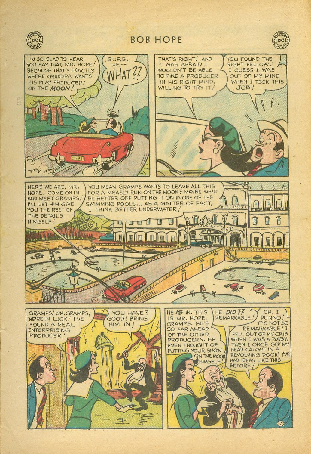 Read online The Adventures of Bob Hope comic -  Issue #49 - 9